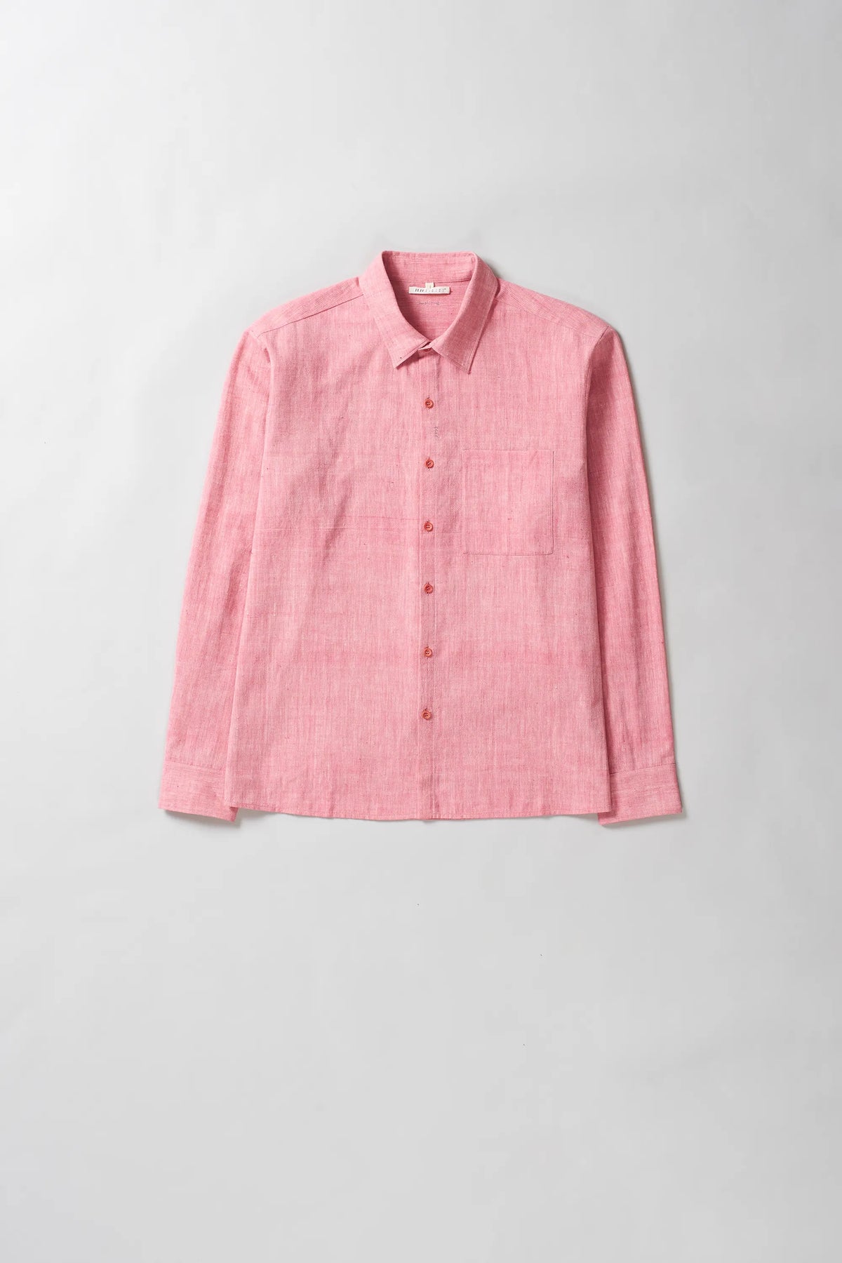Cotton Shirt in Chalk Pink