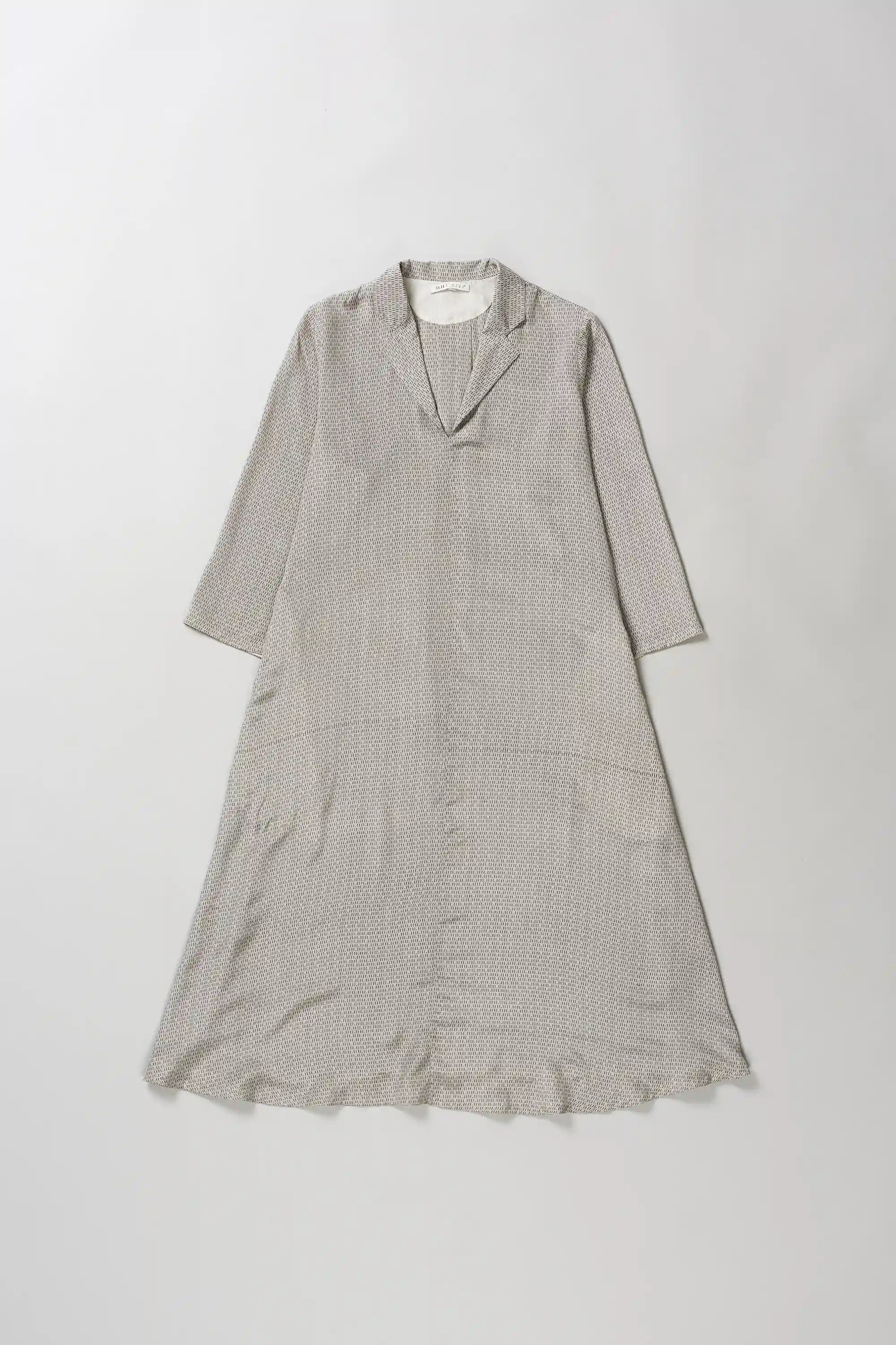 Silk Dress in Smoke