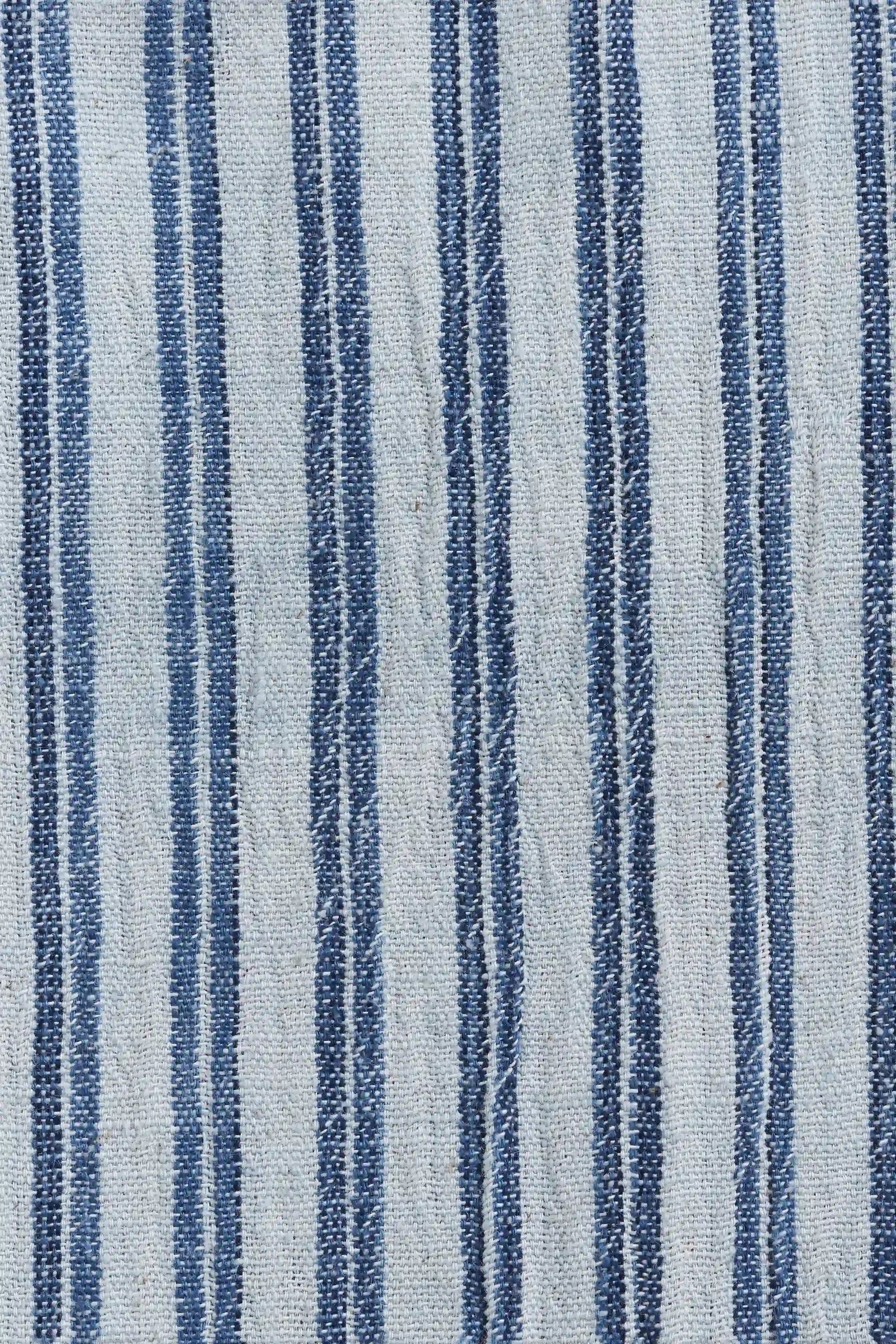 Indigo Stripe Cotton Shirt