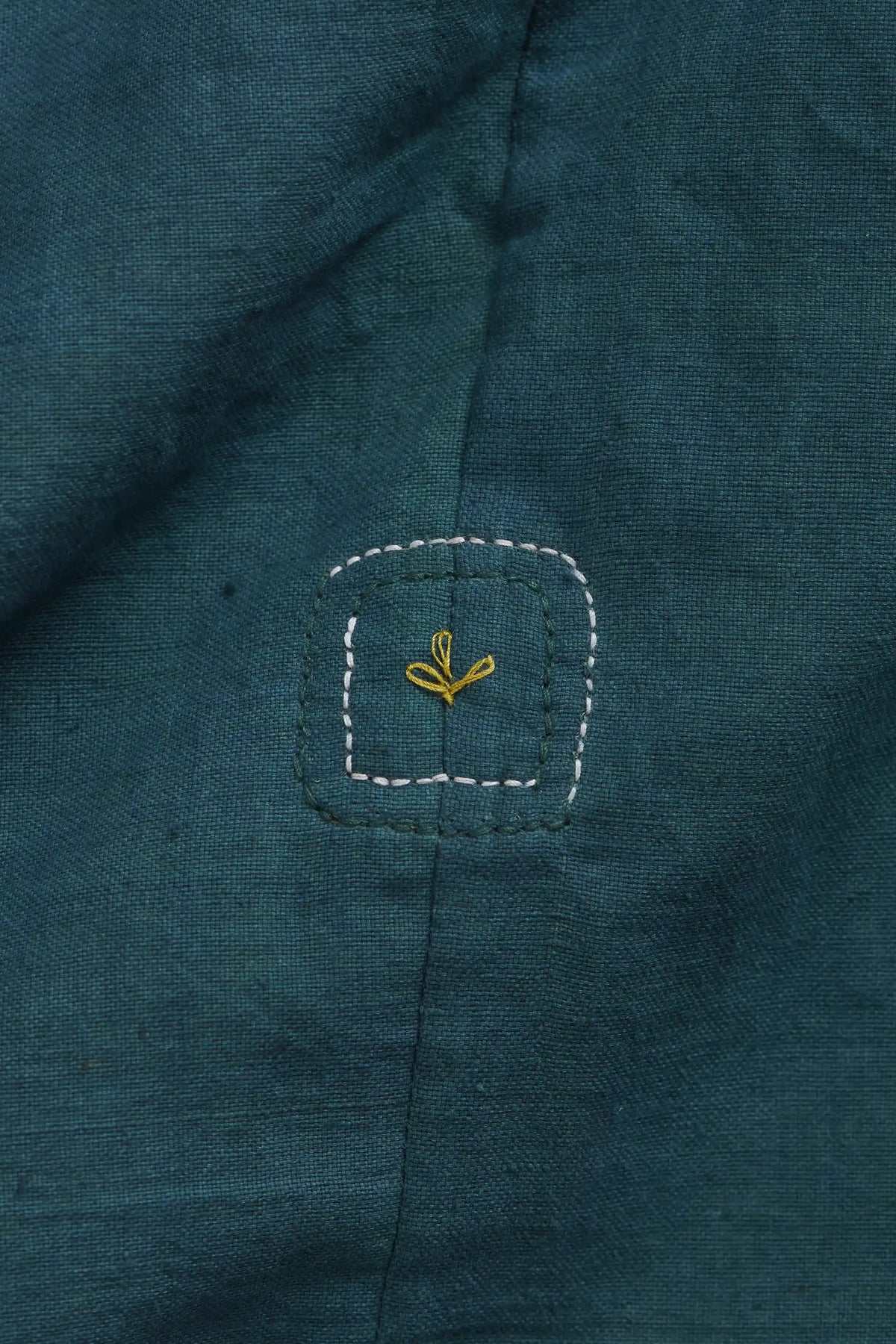 Bottle Green Cotton Shirt