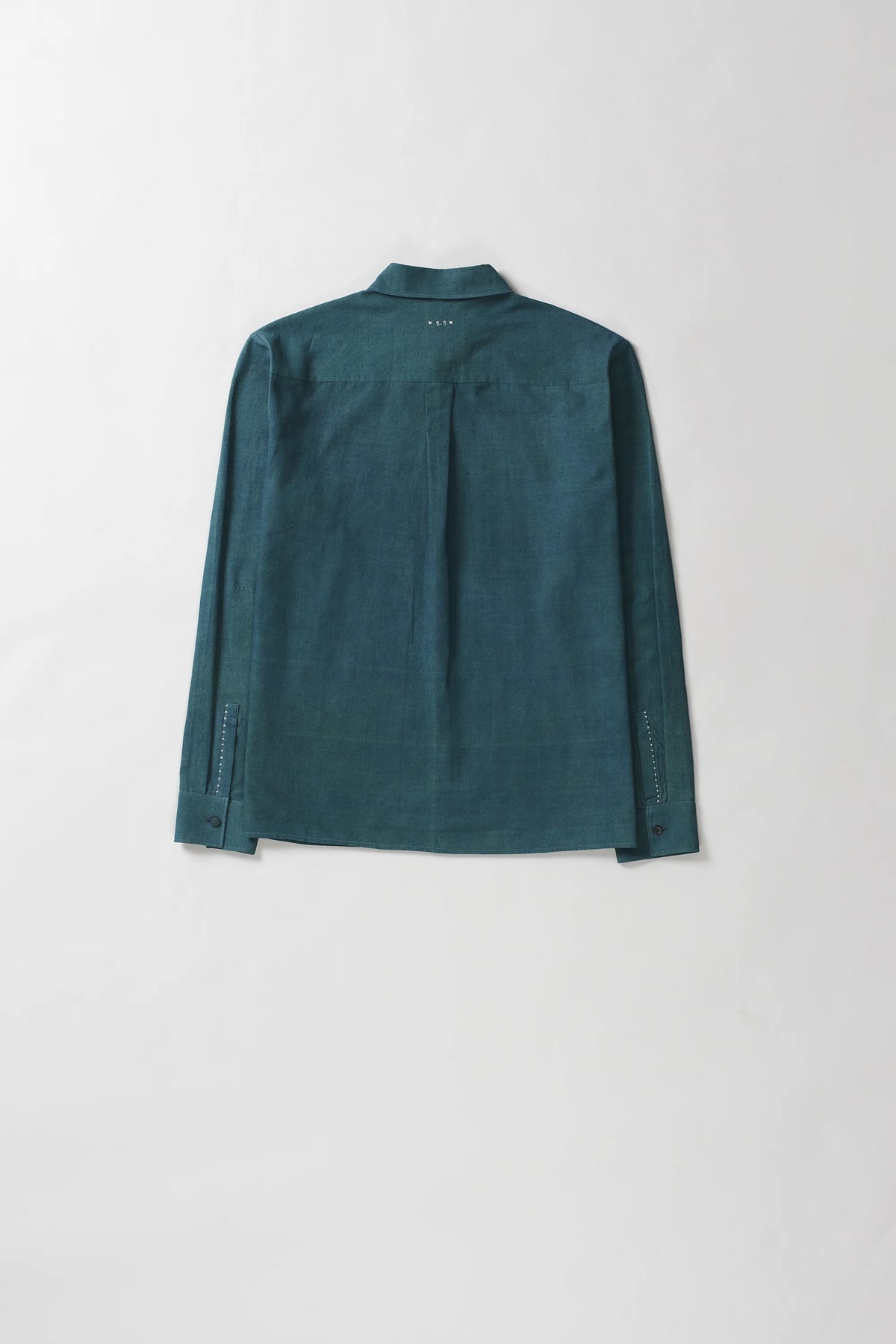 Bottle Green Cotton Shirt