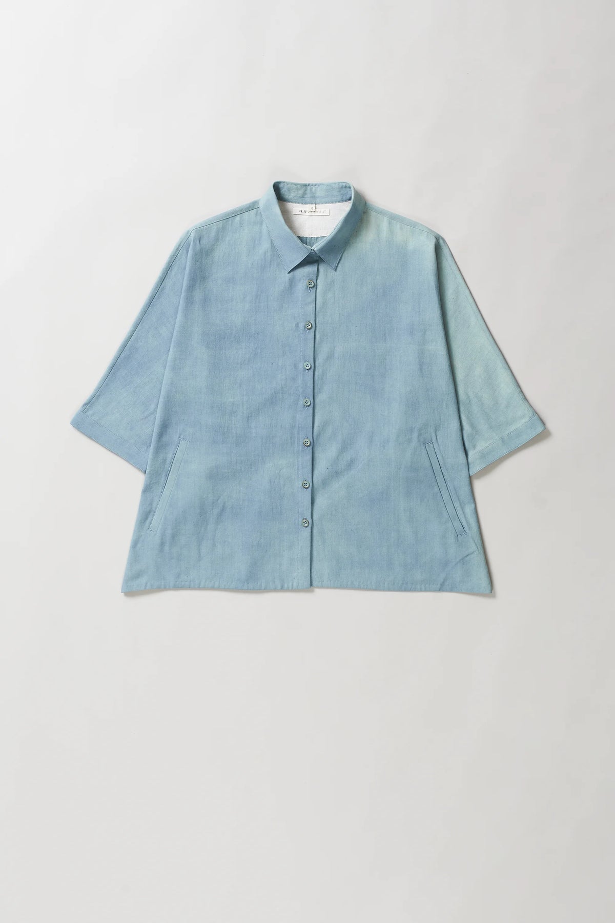 Cotton light Indigo Shirt