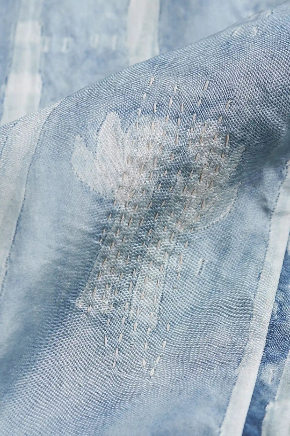 Medium Indigo Shibori Macca Shirt