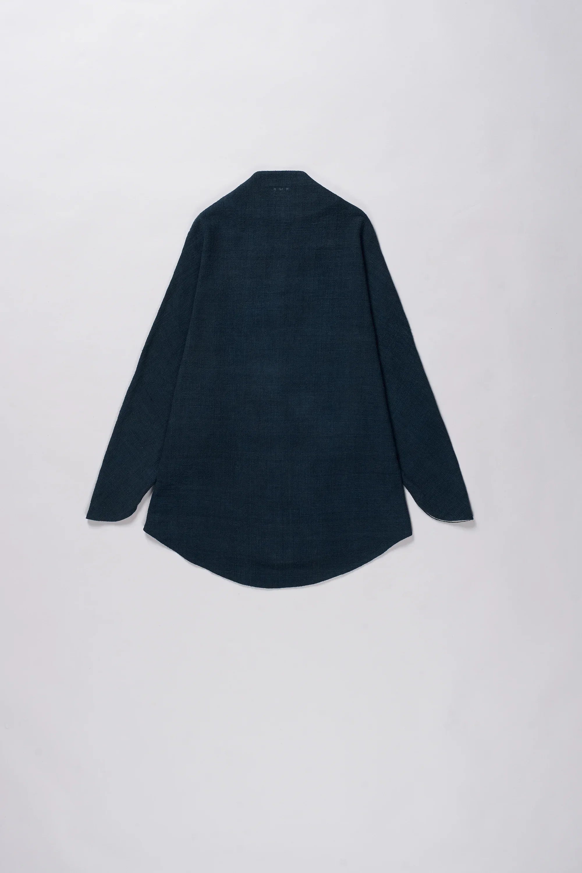 Handspun Textured Shrug in Estate Blue