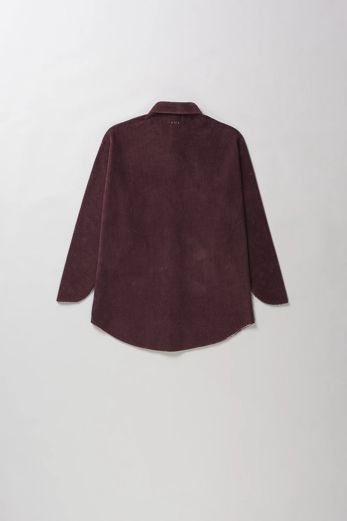 Button Down Shirt in Purple Red