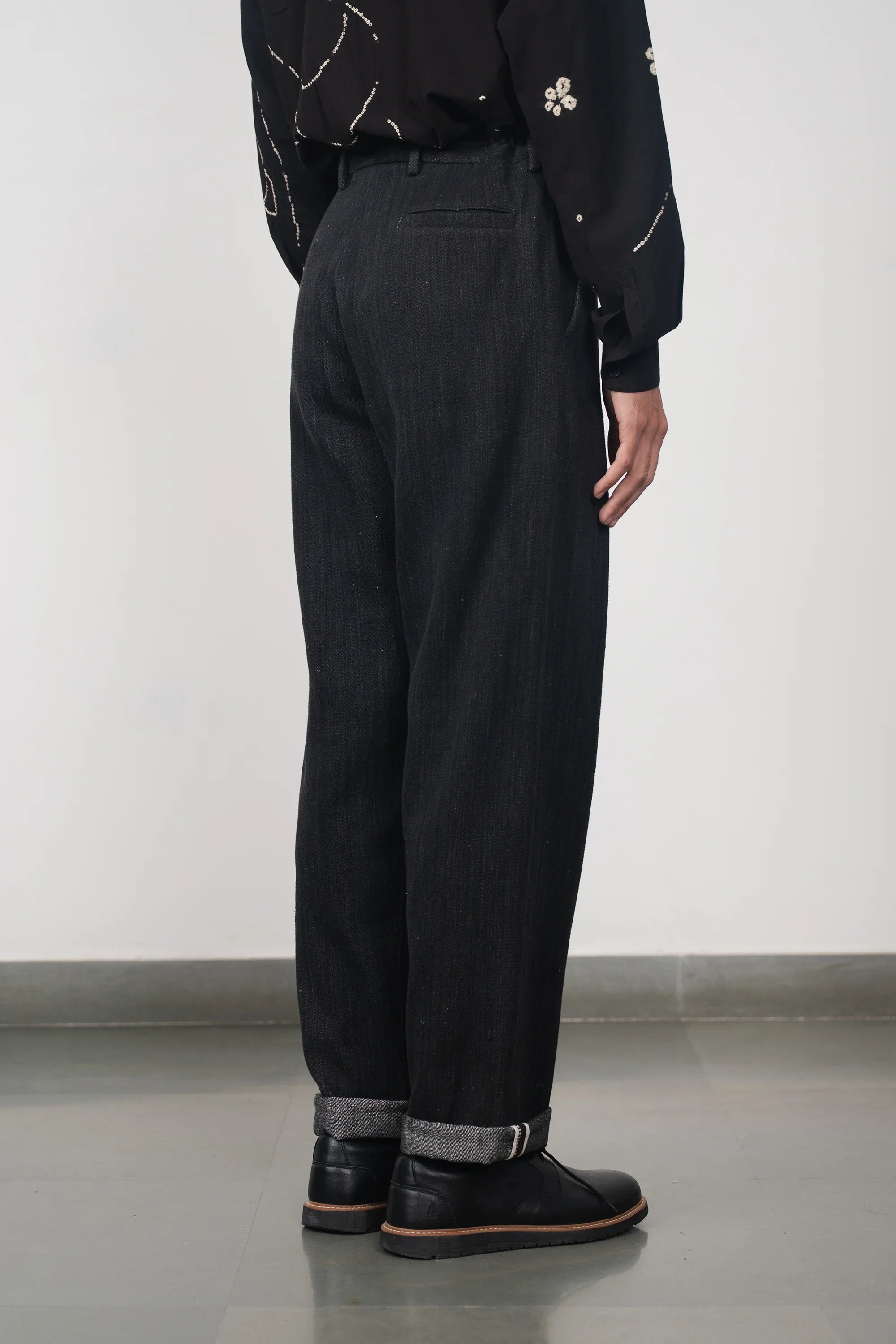 Organic Cotton Denim Trousers