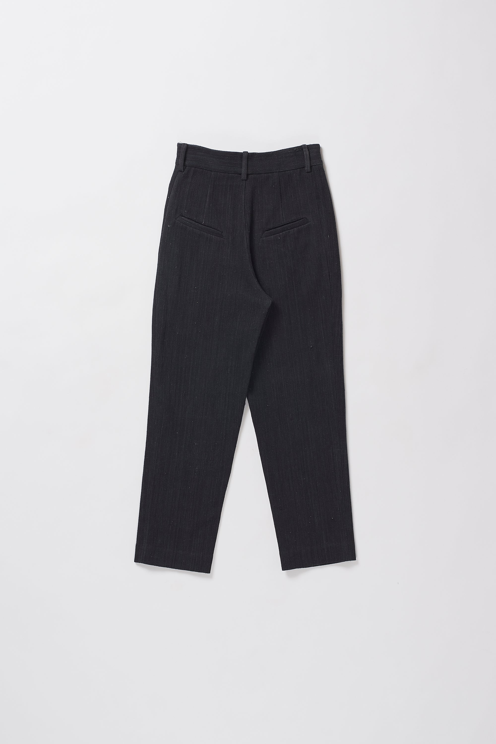 REGULAR FIT DENIM TROUSERS
