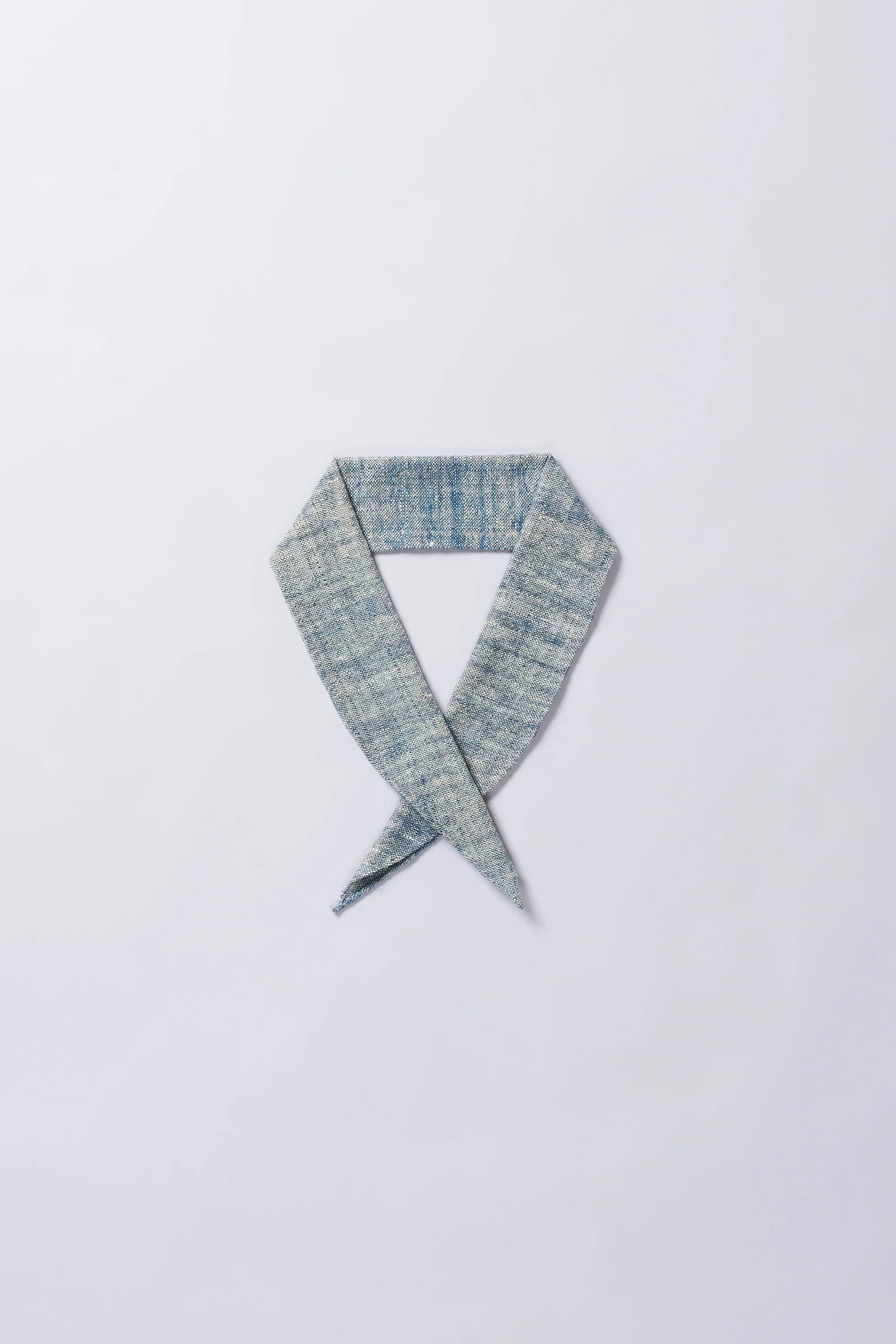 Yarn Dyed Bandana in Turquoise