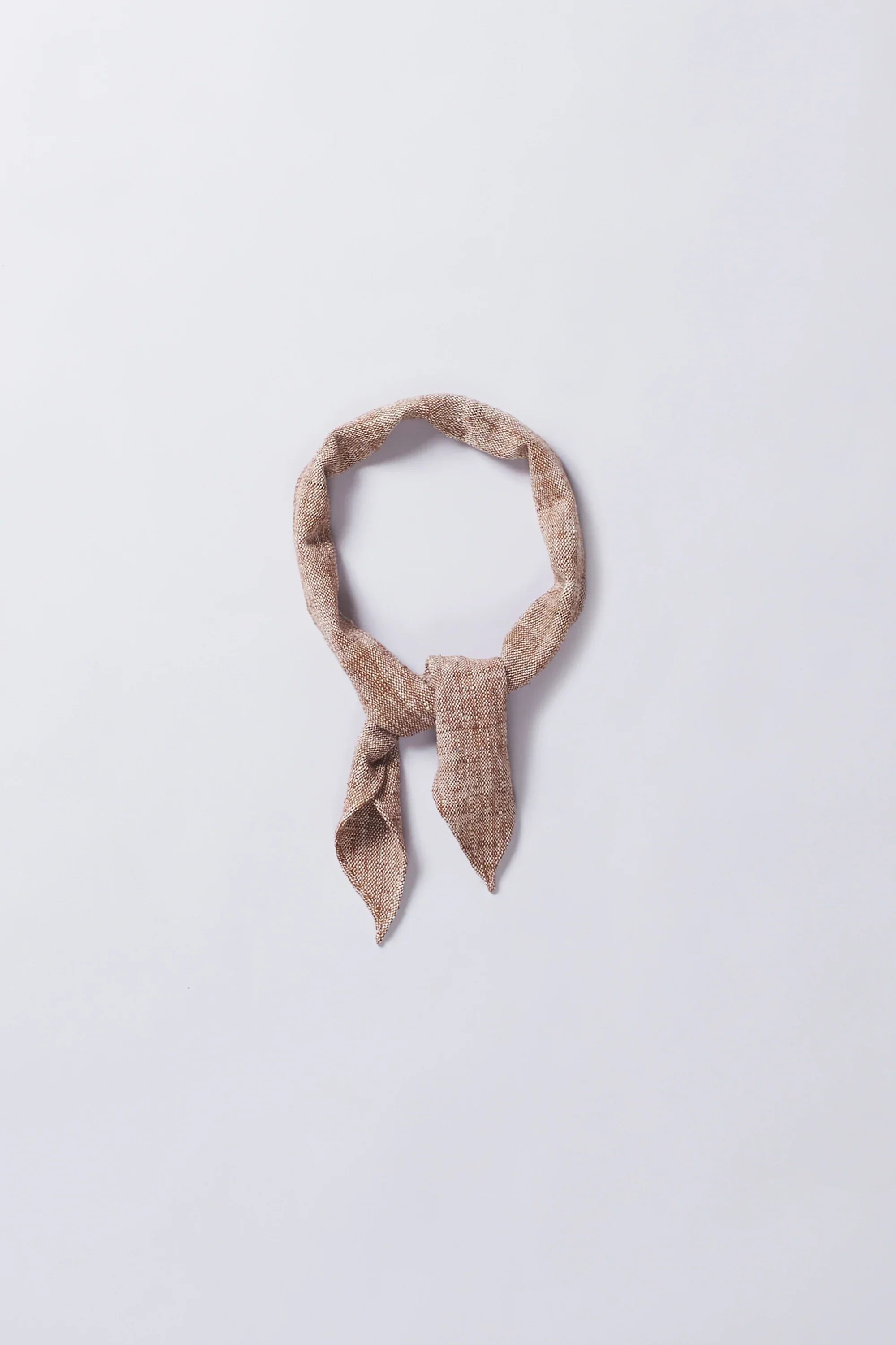 Burnt Umber Yarn Dyed Bandana