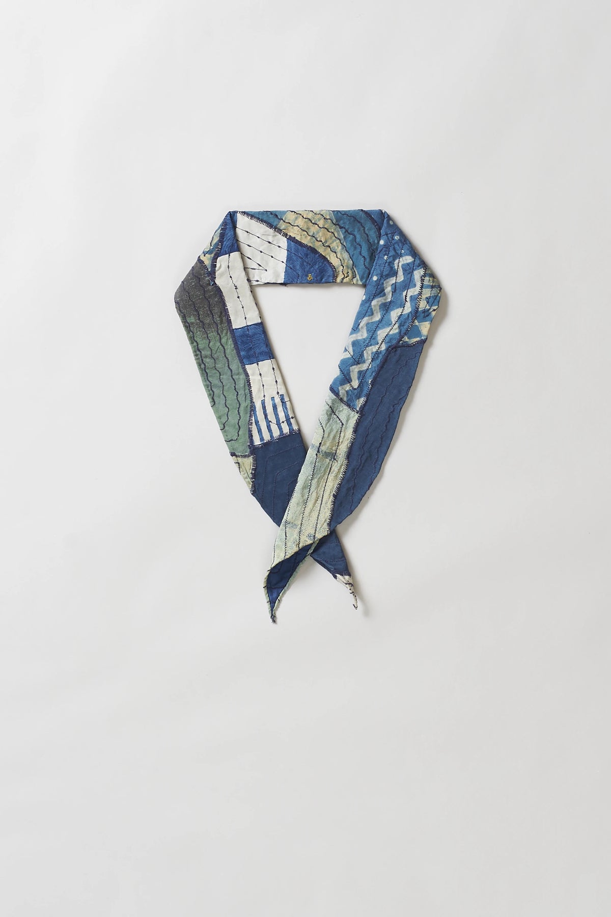 Patchwork Silk Bandana