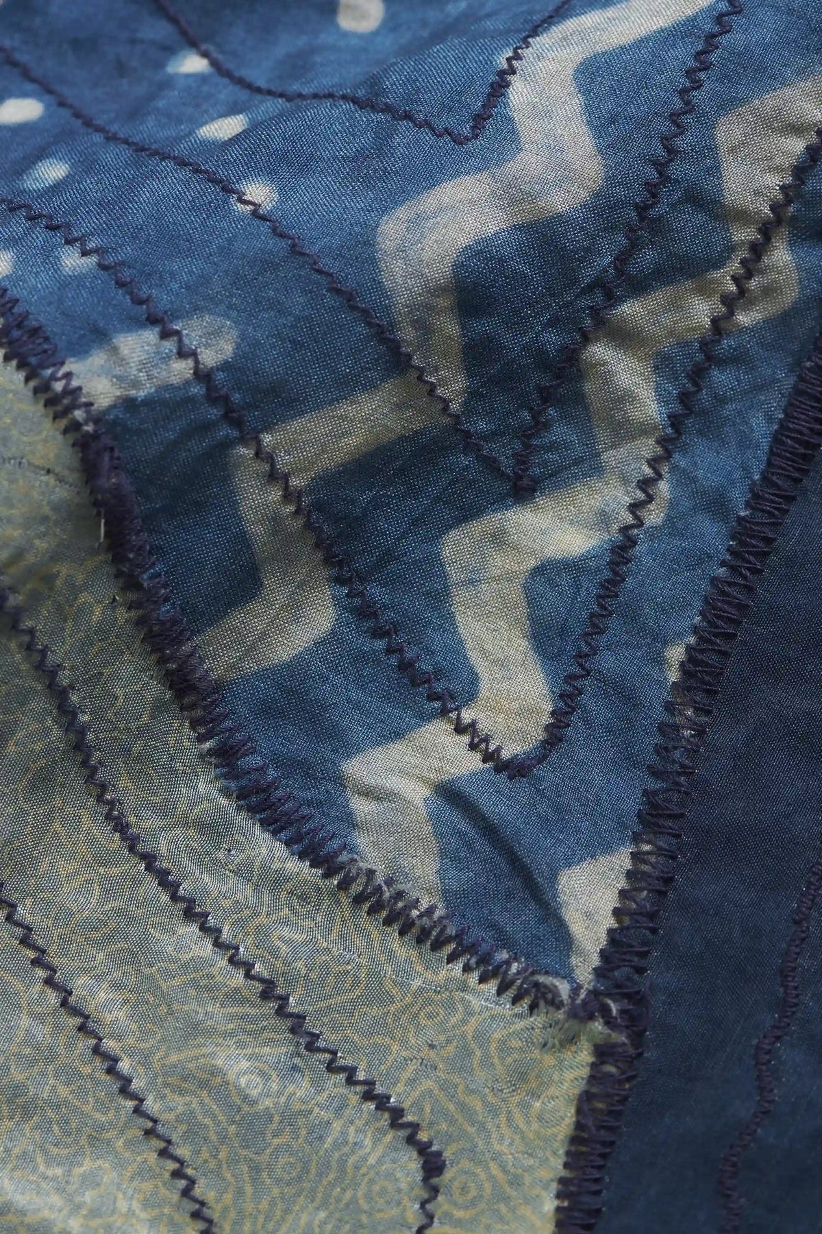 Patchwork Silk Bandana