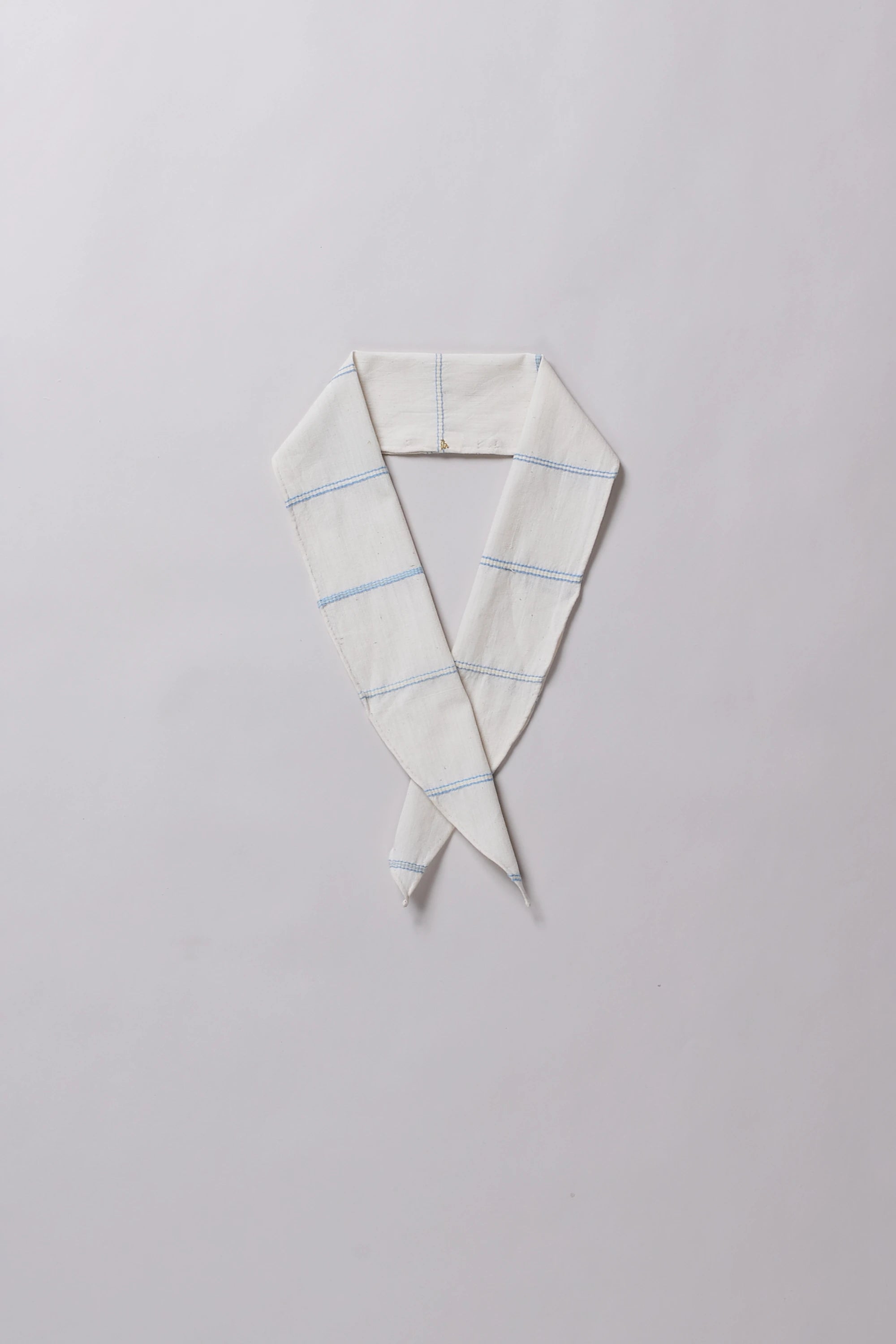 Ecru Striped Bandana