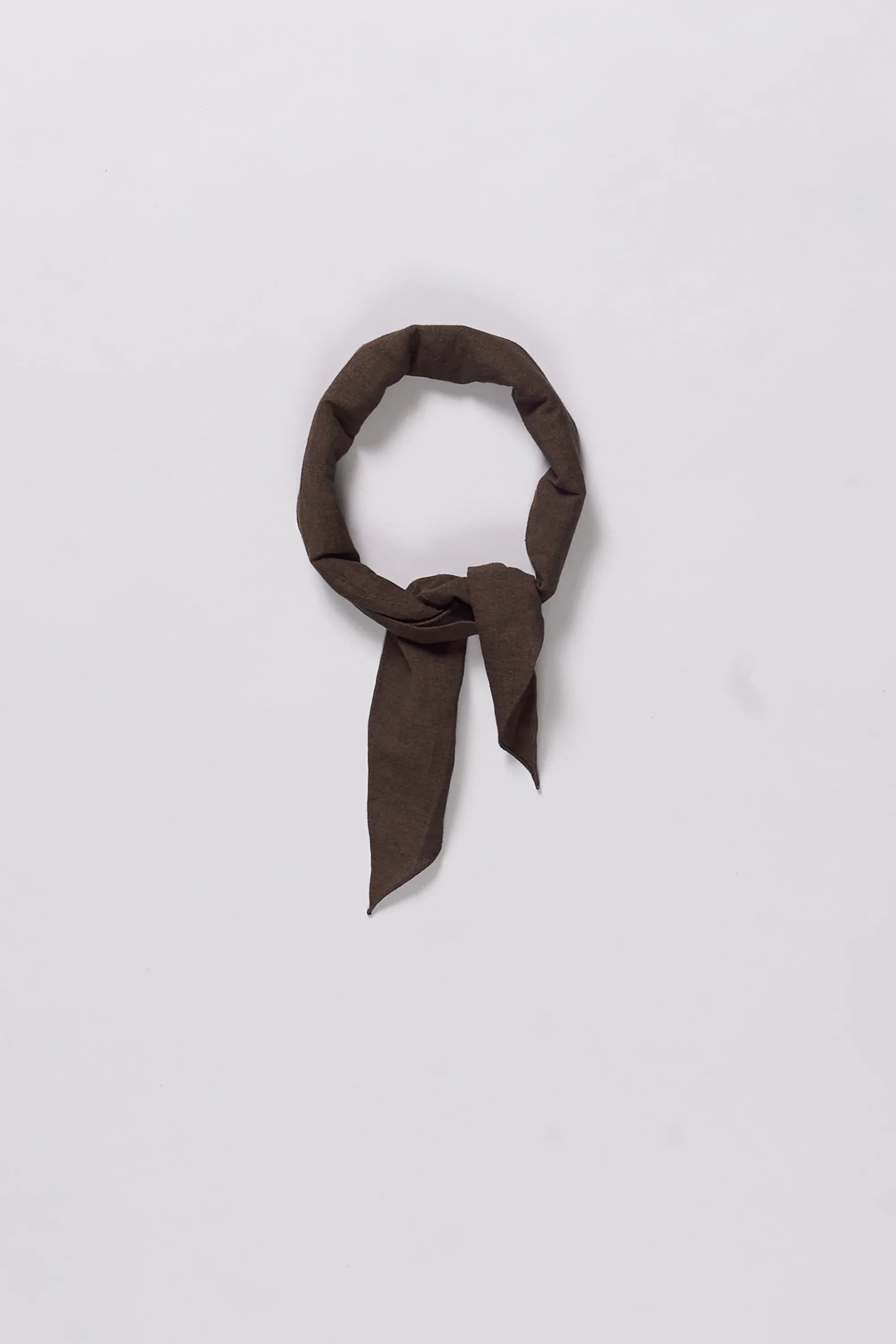 Burnt Umber Cotton Bandana
