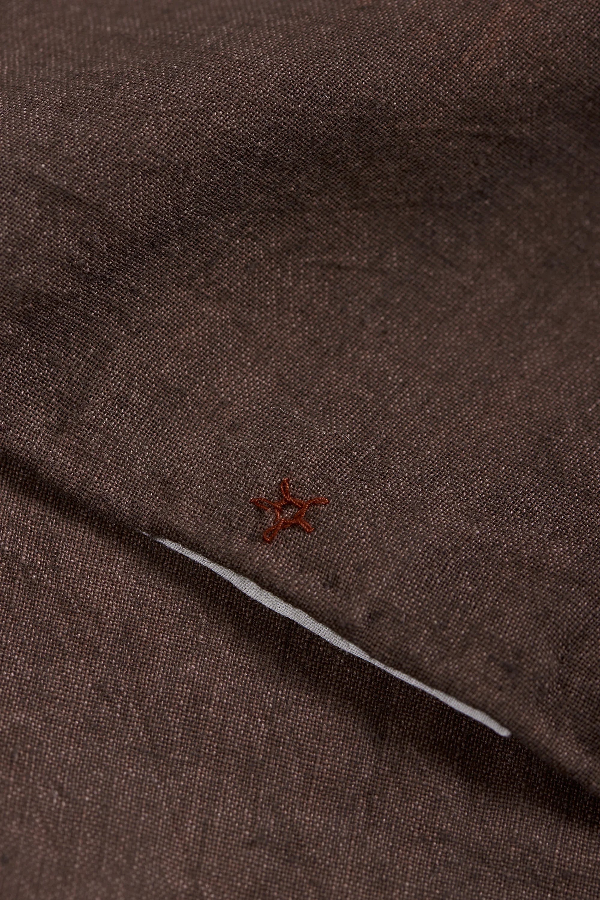 Cotton Bandana in Burnt Umber