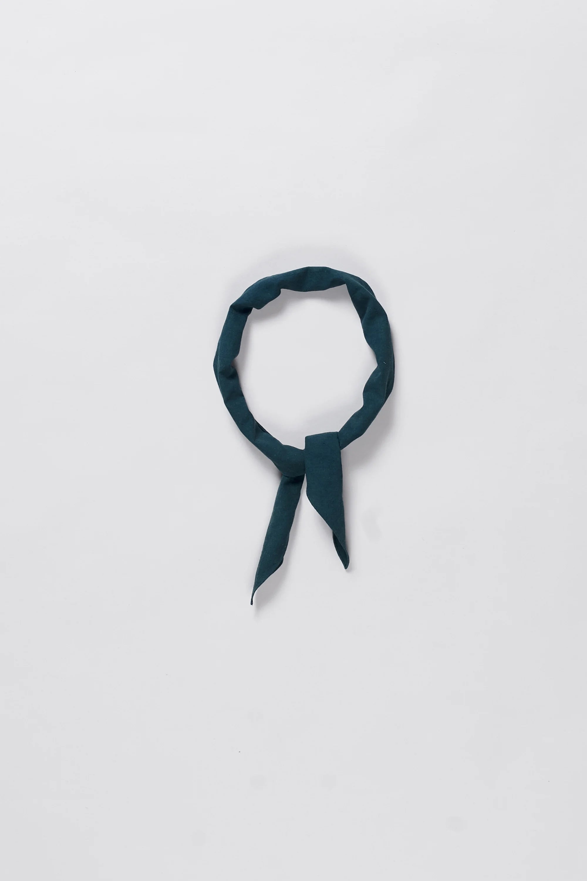 Cotton Bandana in Bottle Green