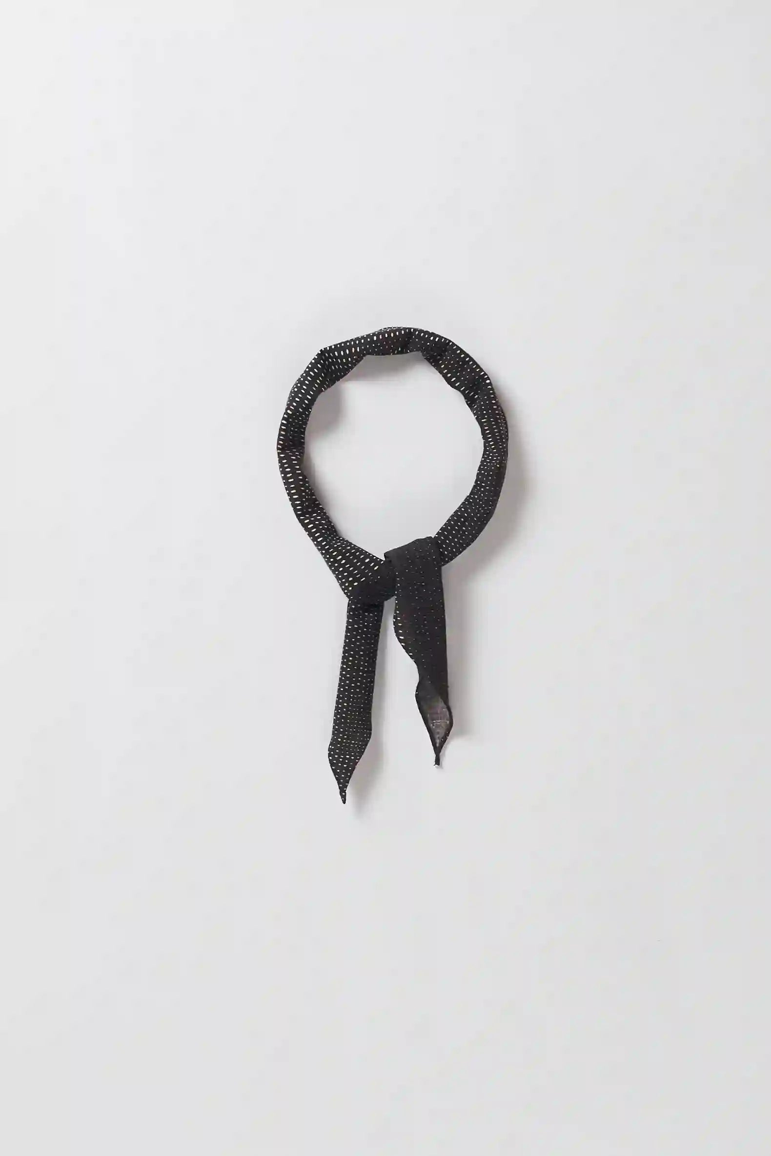 Cotton bandana in black