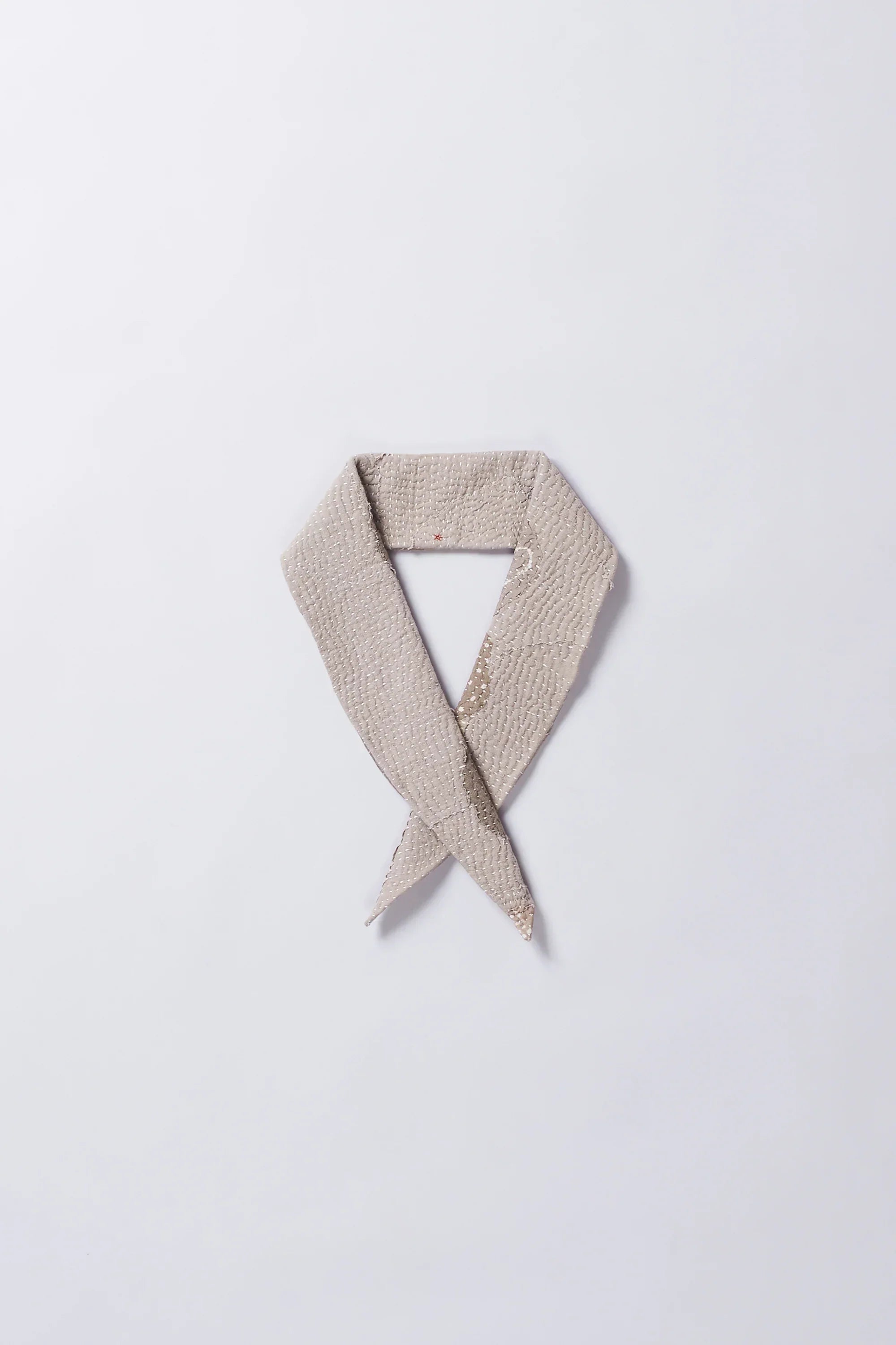 Smoke Hand Quilted Bandana