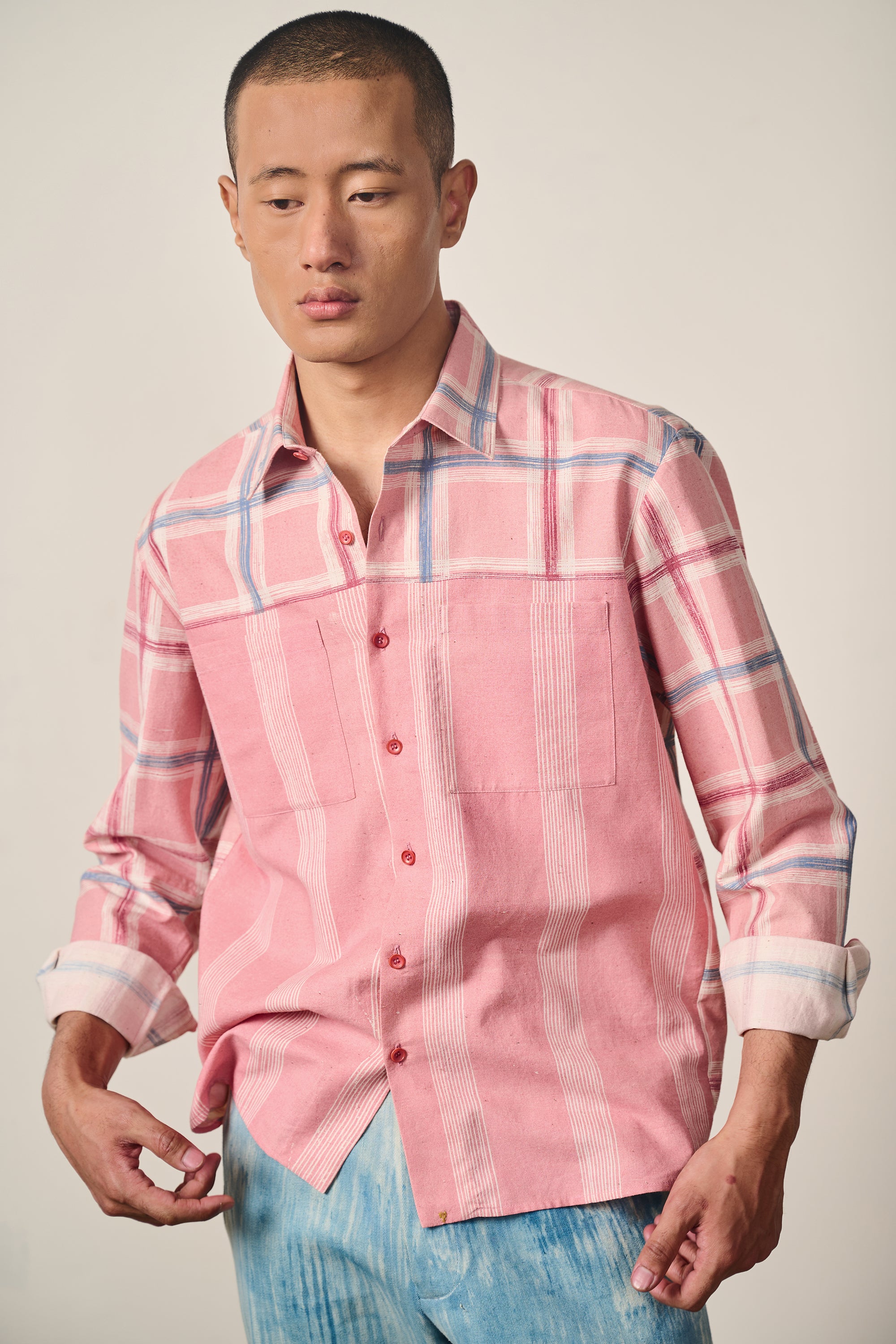 MULTI COLOURED  STRIPED SHIRT