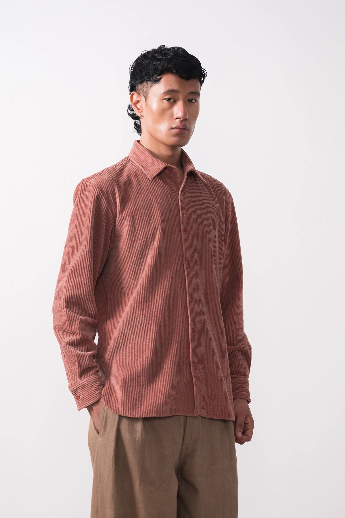 Brelove Shirt in Rouge Pink
