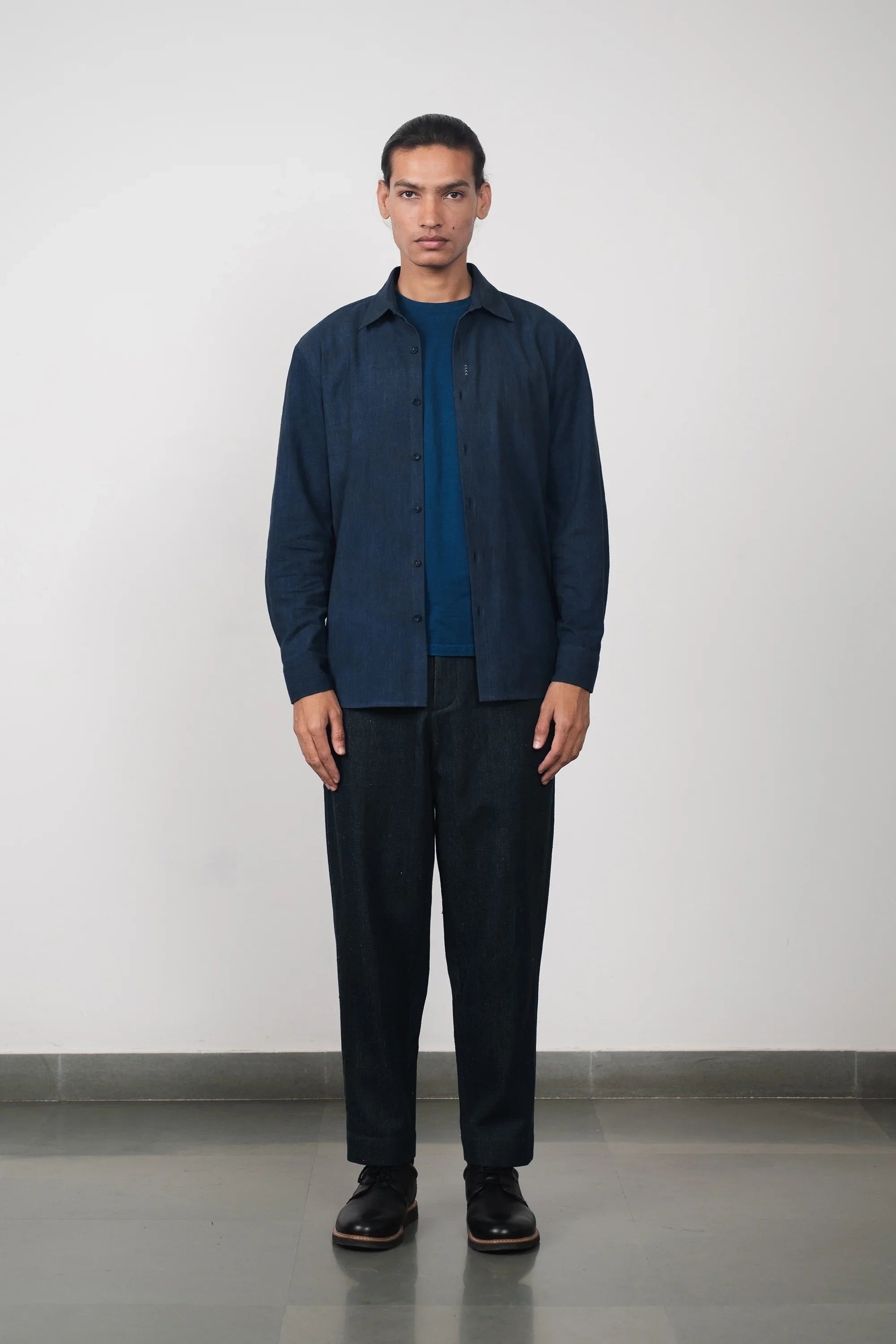 Relaxed Fit Estate Blue Shirt