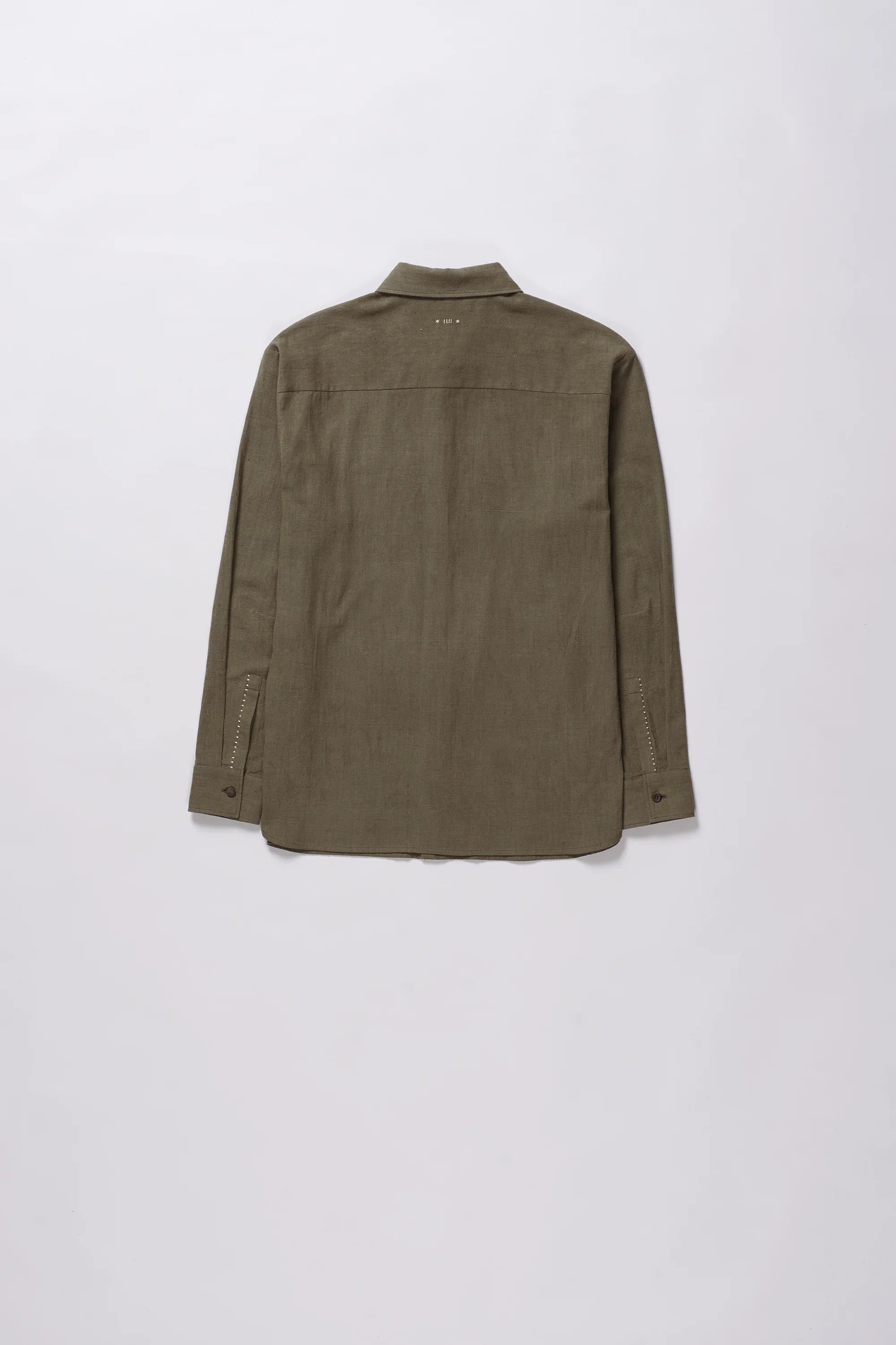 Khakhi Green Shirt Relaxed Fit