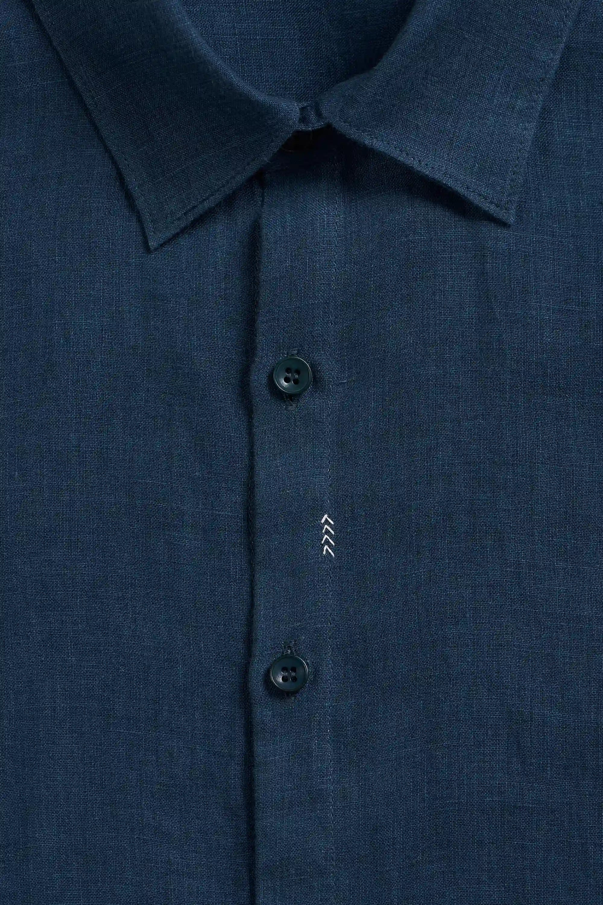 Fabric close-up with button