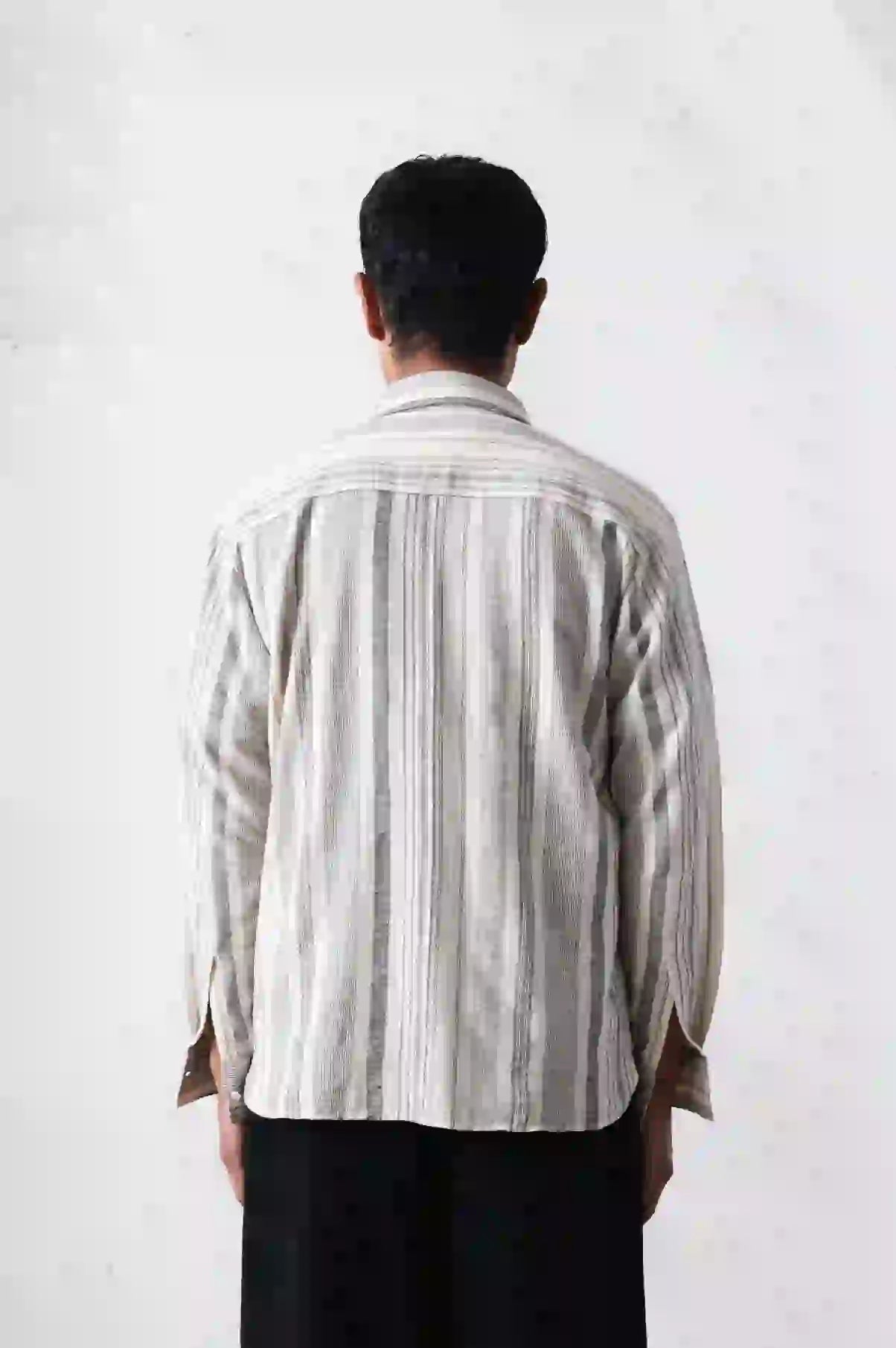 Black Brelove Striped Shirt