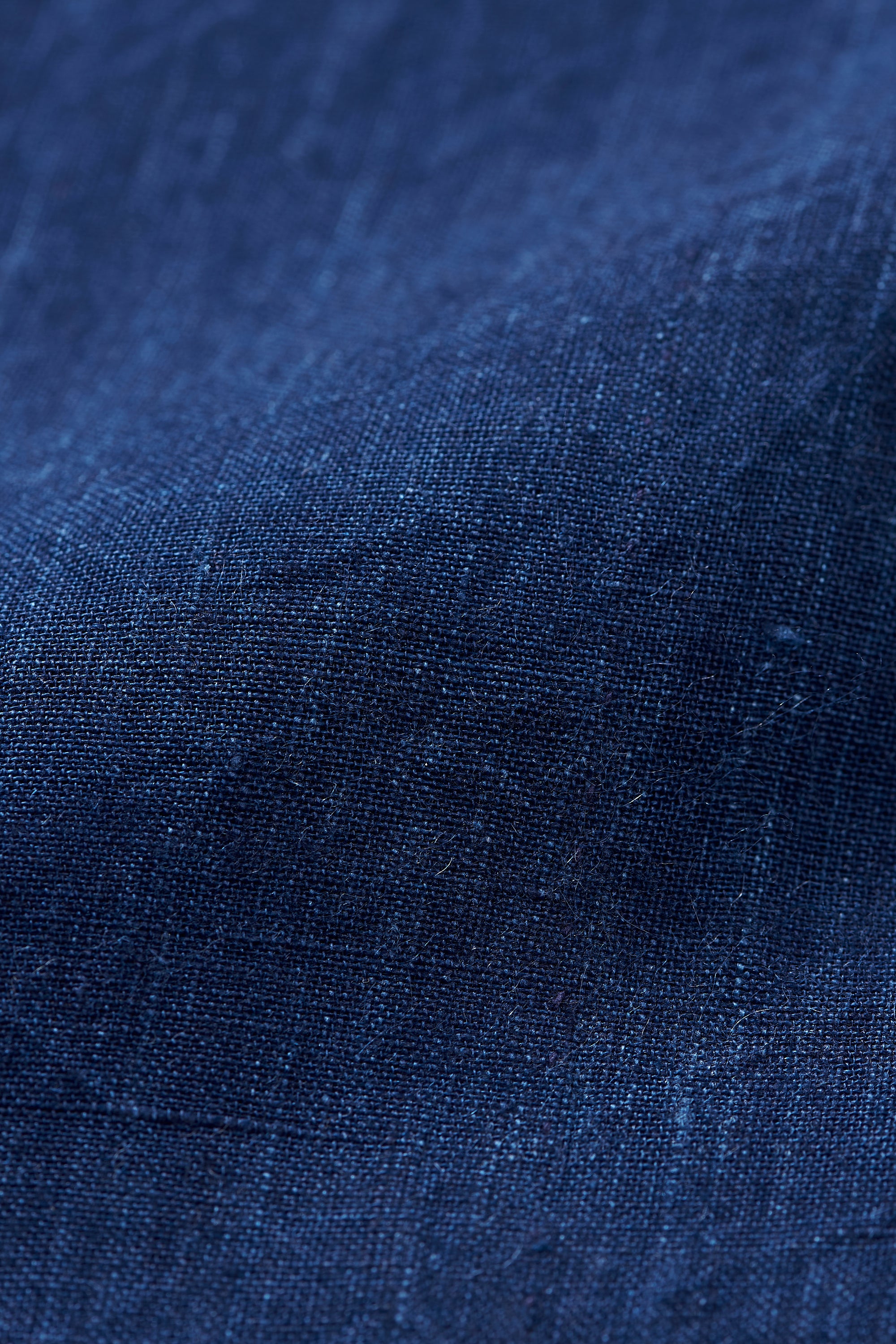 INDIGO CAMP COLLAR SHIRT