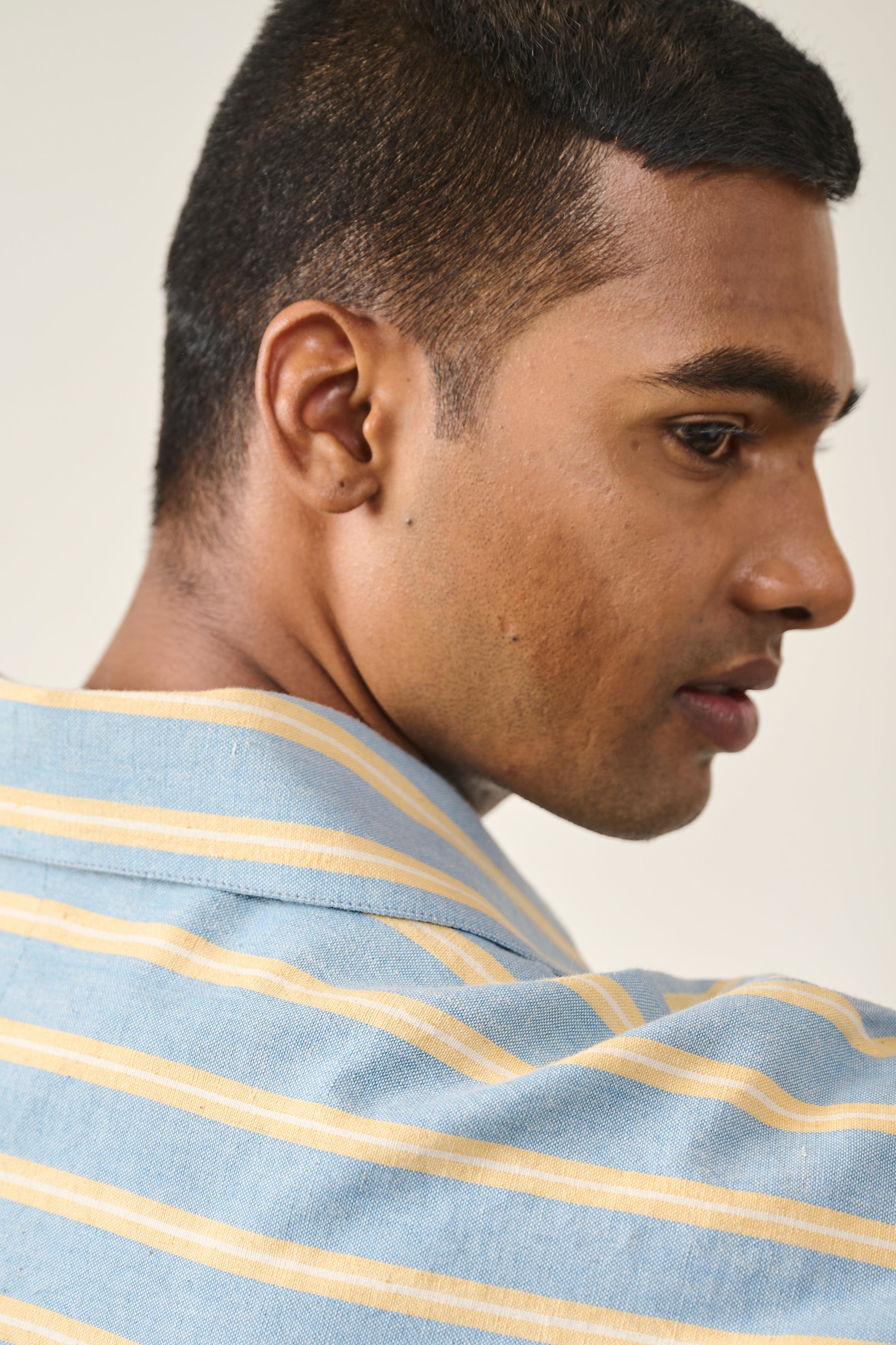 MULTI-COLOUR YARN DYED STATEMENT SHIRT
