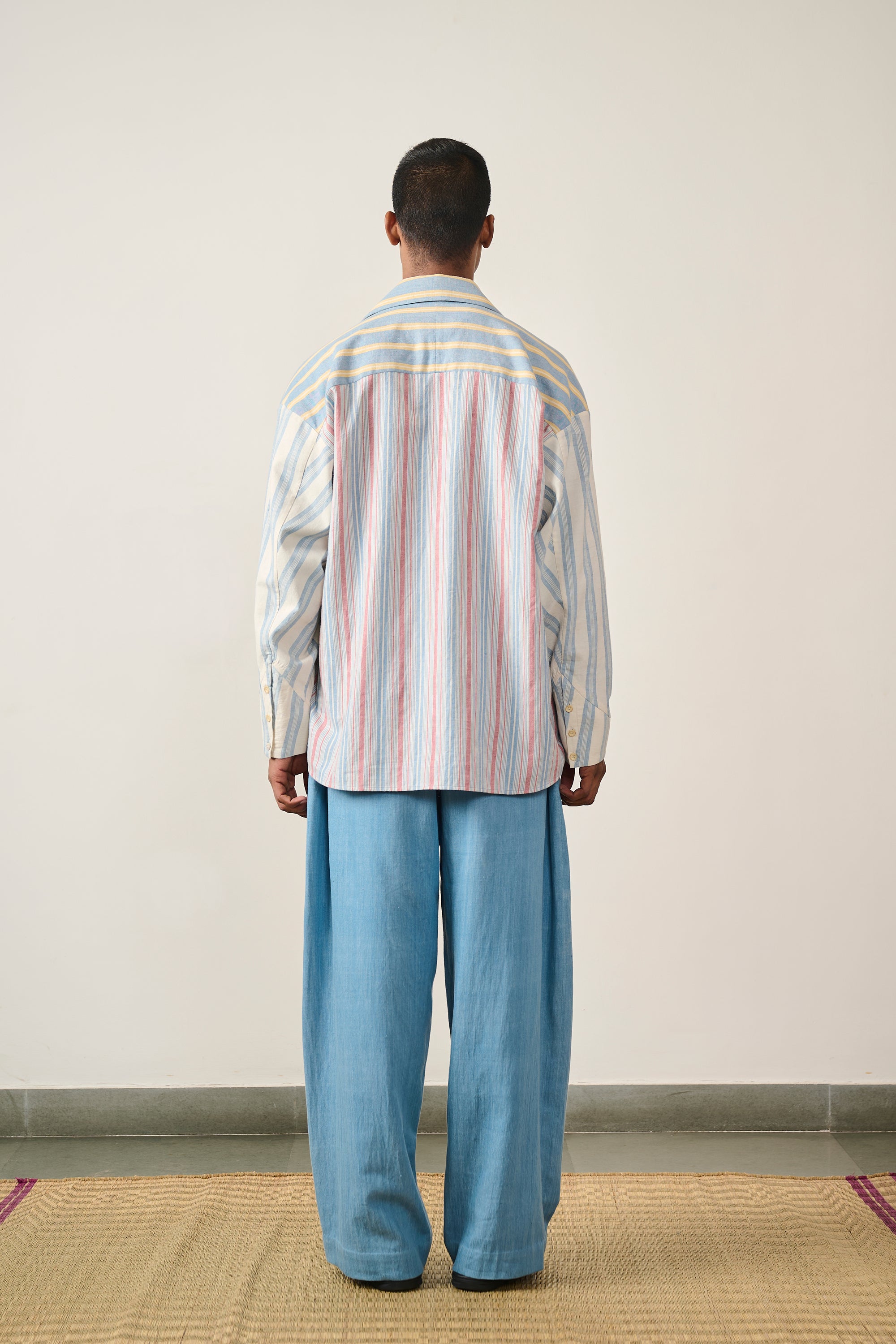 MULTI-COLOUR YARN DYED STATEMENT SHIRT