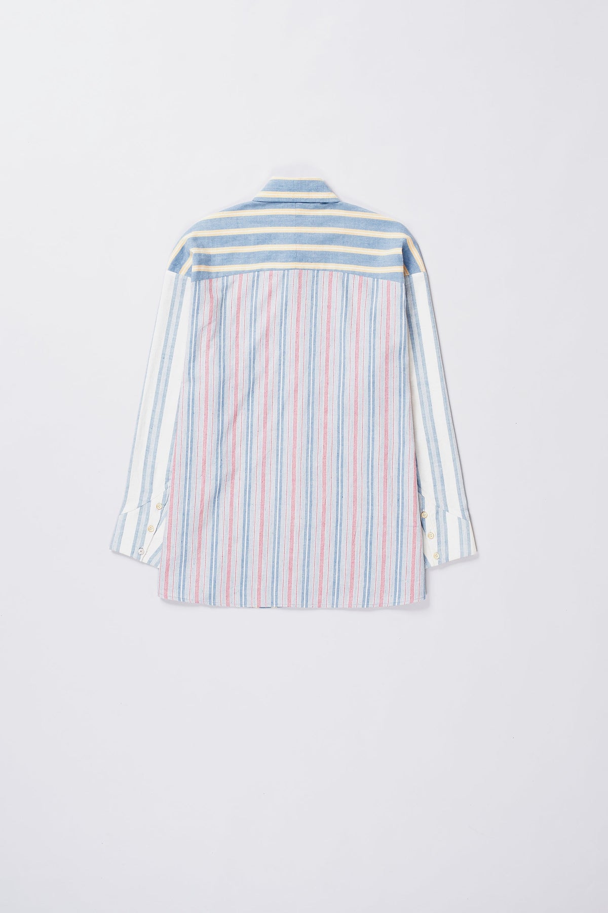 Back image of a  multi colour shirt
