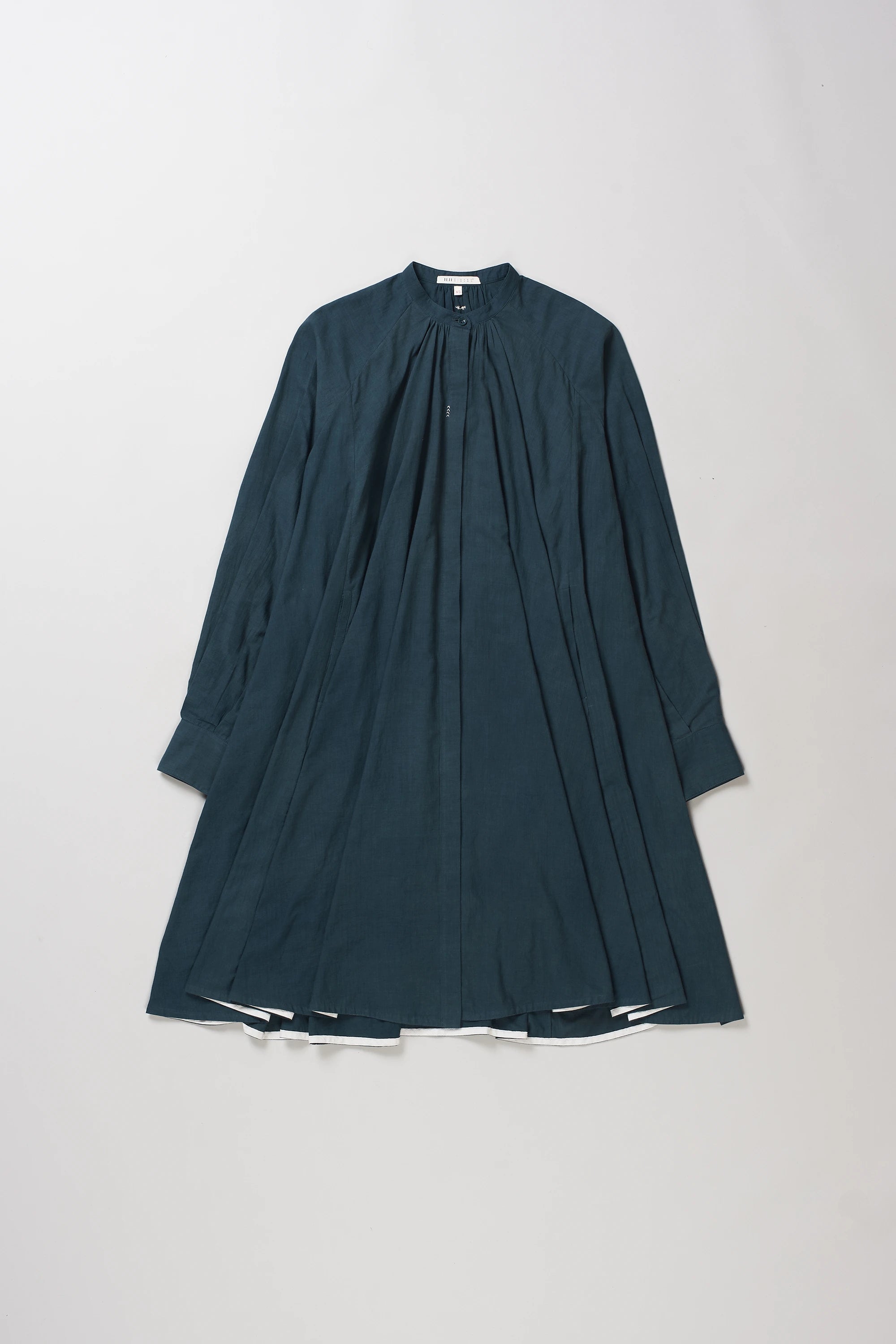 Mul Cotton Dress in Black Indigo