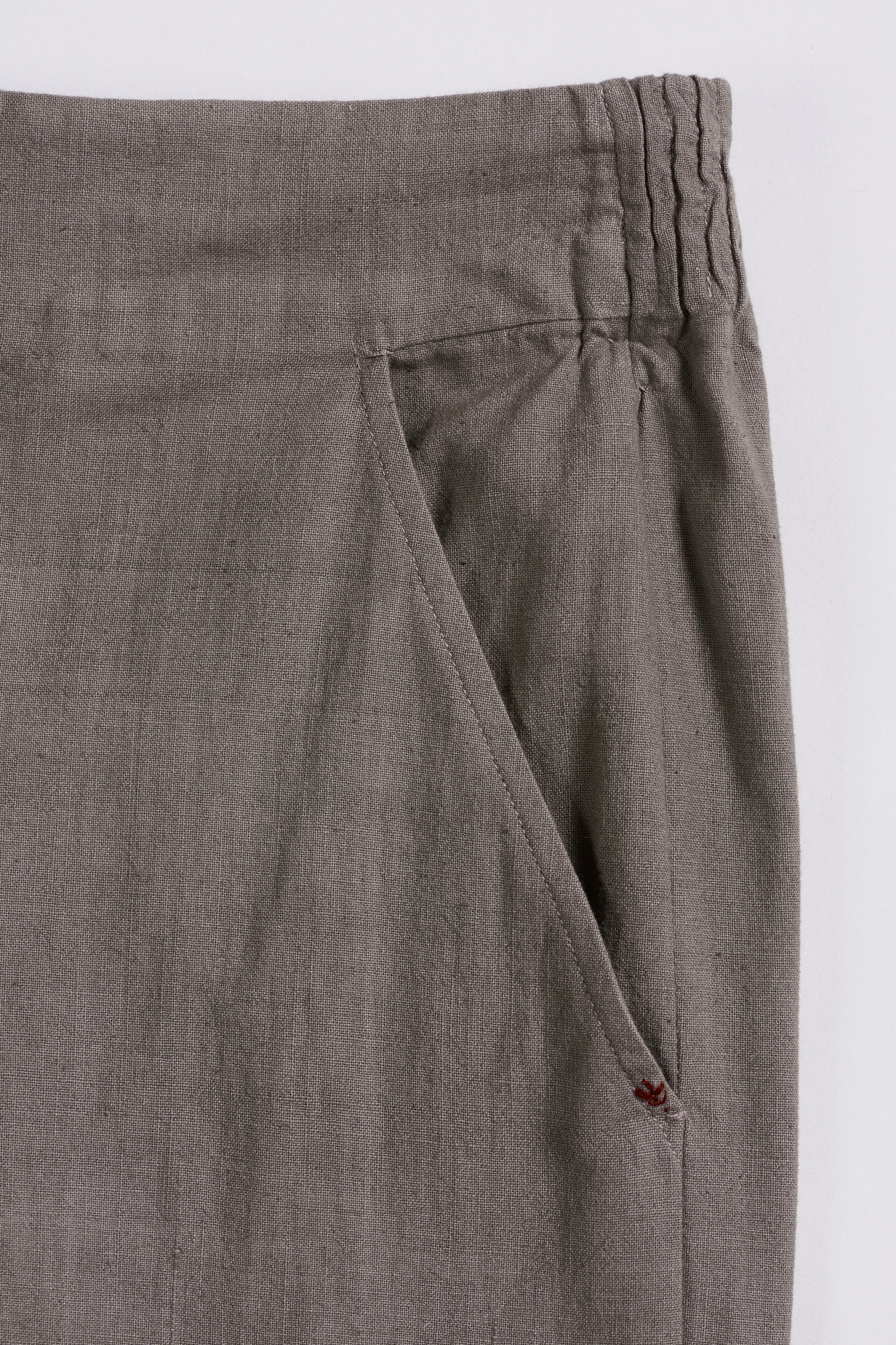 Ash Grey Woven Joggers