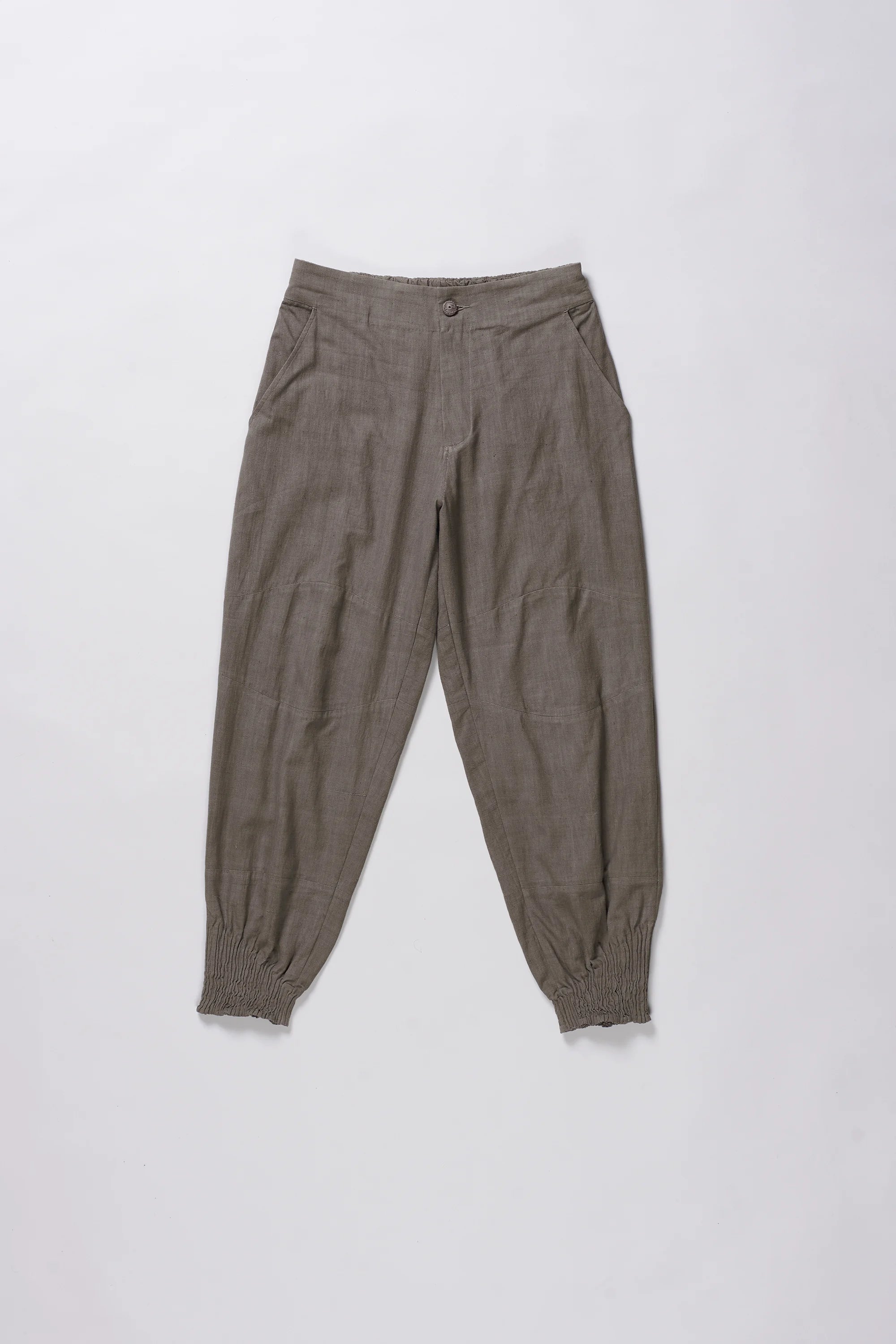 Ash Grey Woven Joggers