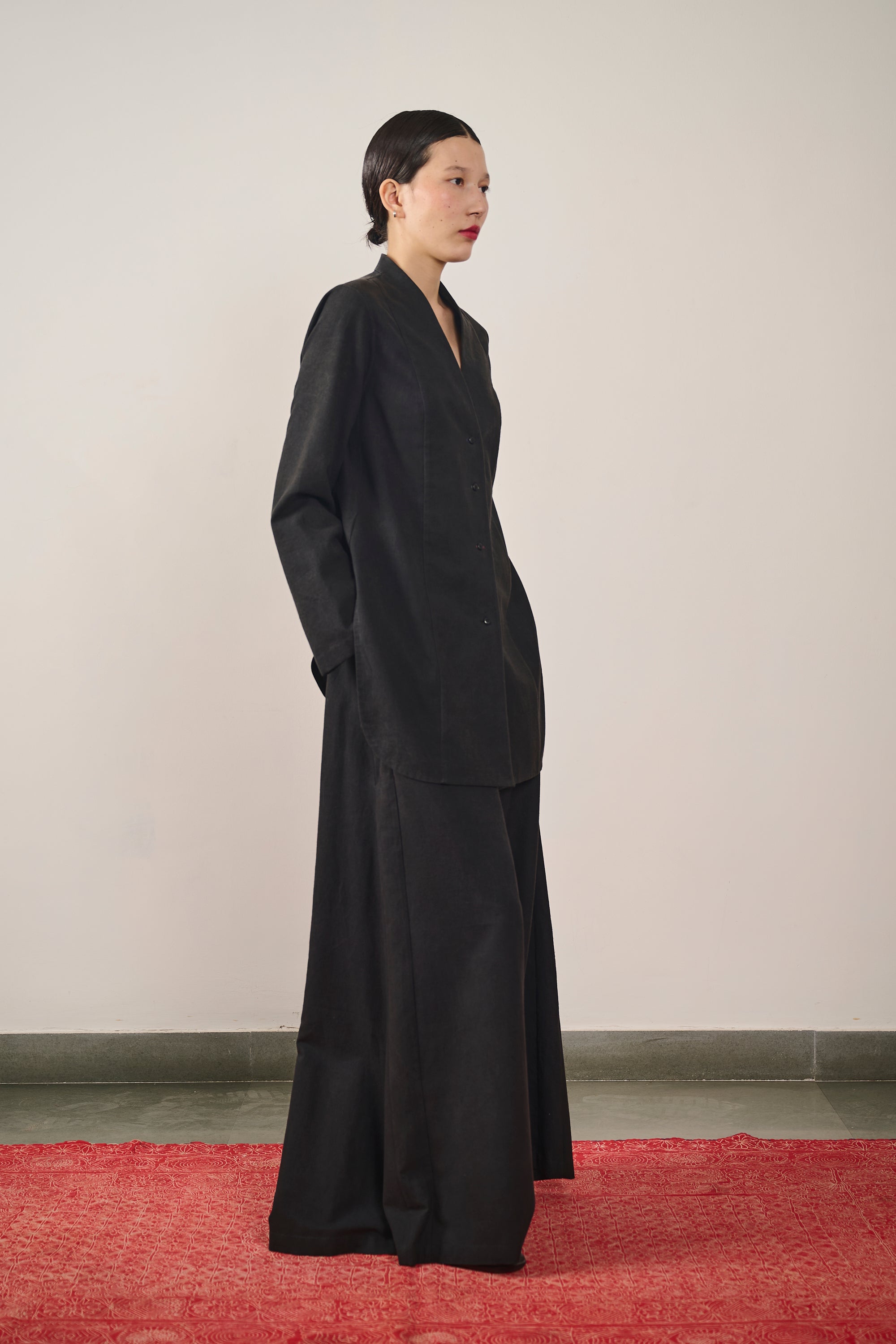 STATEMENT FLARED TROUSERS