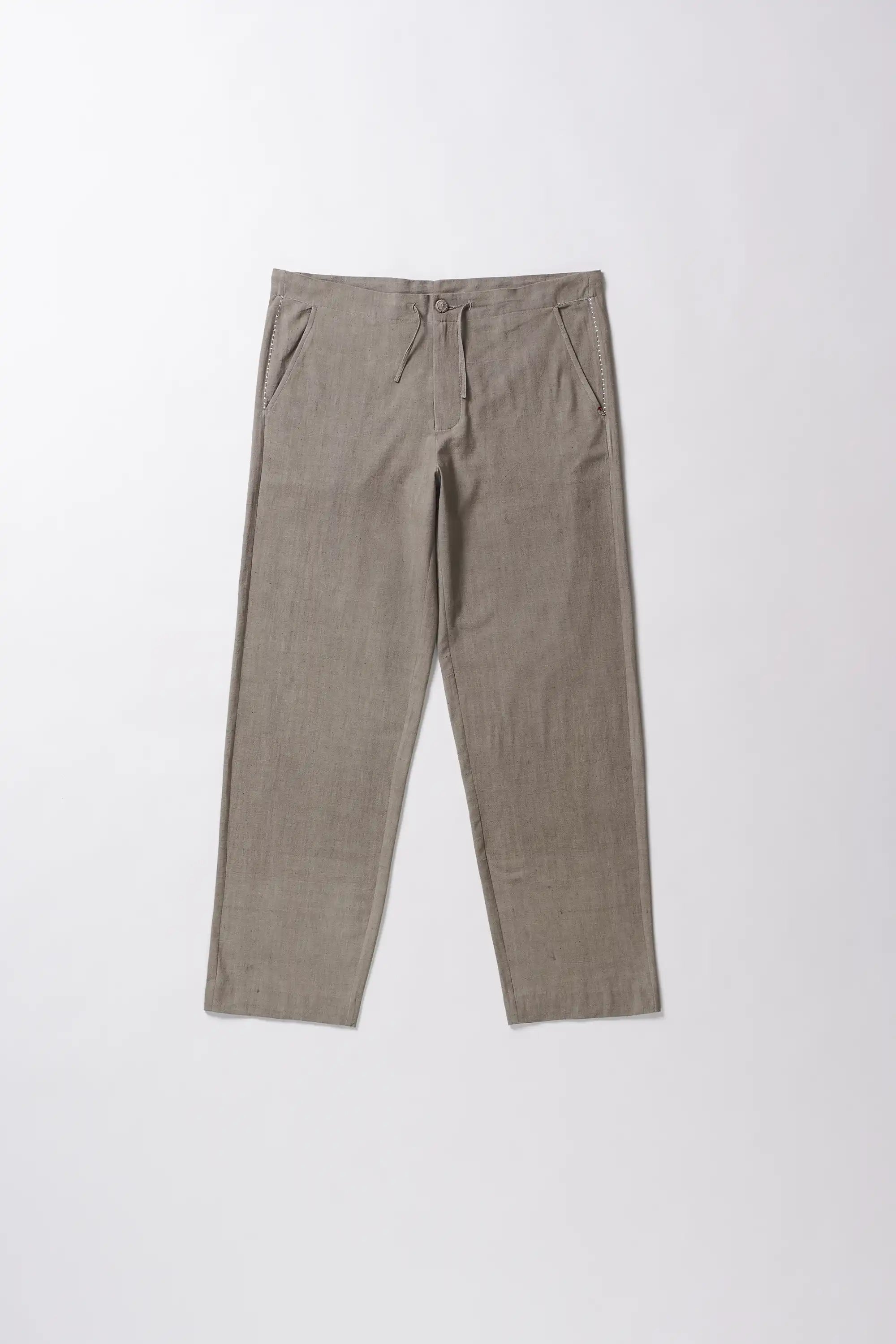 Ash grey men's trouser