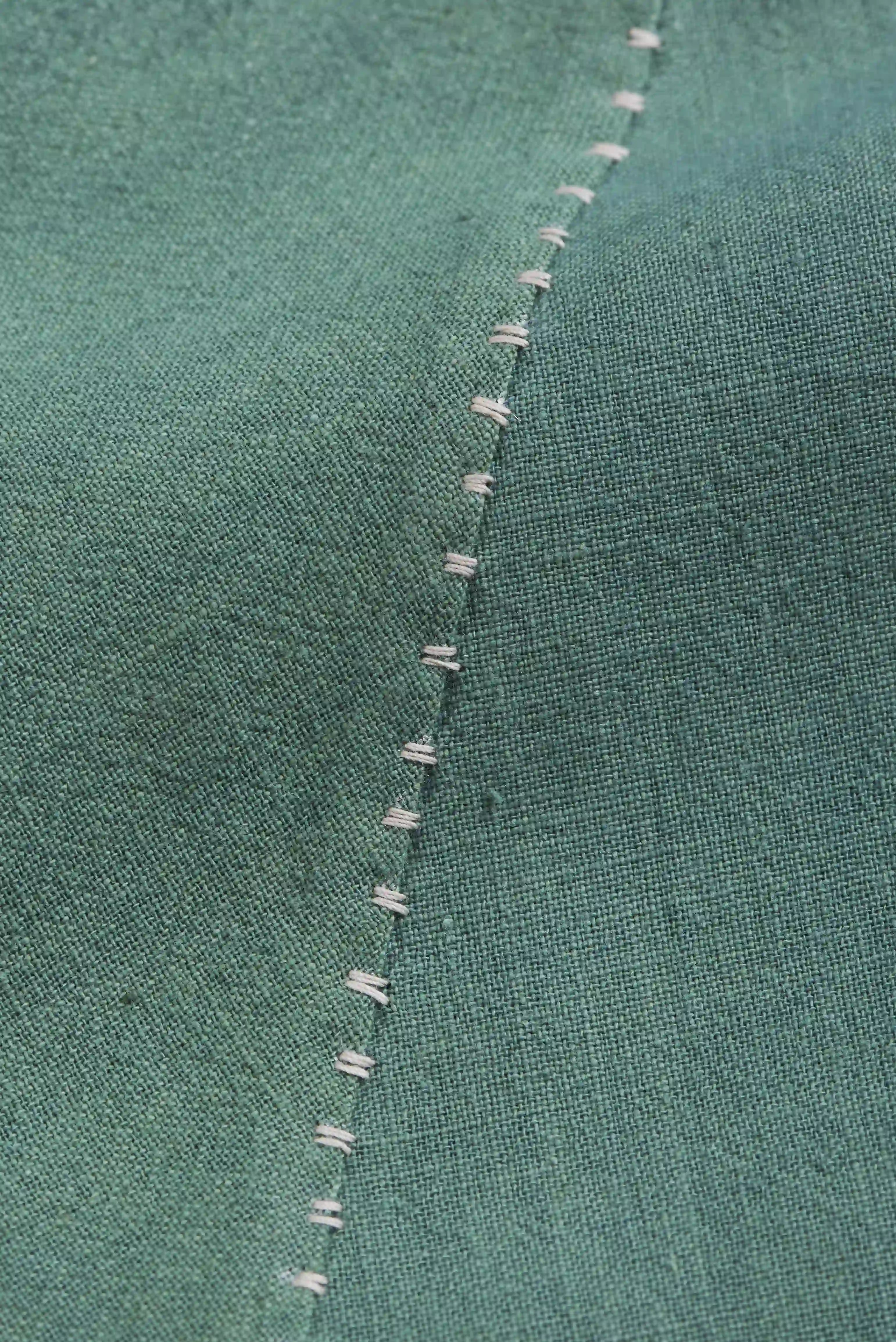 Close-up of a fabric with hand detailing