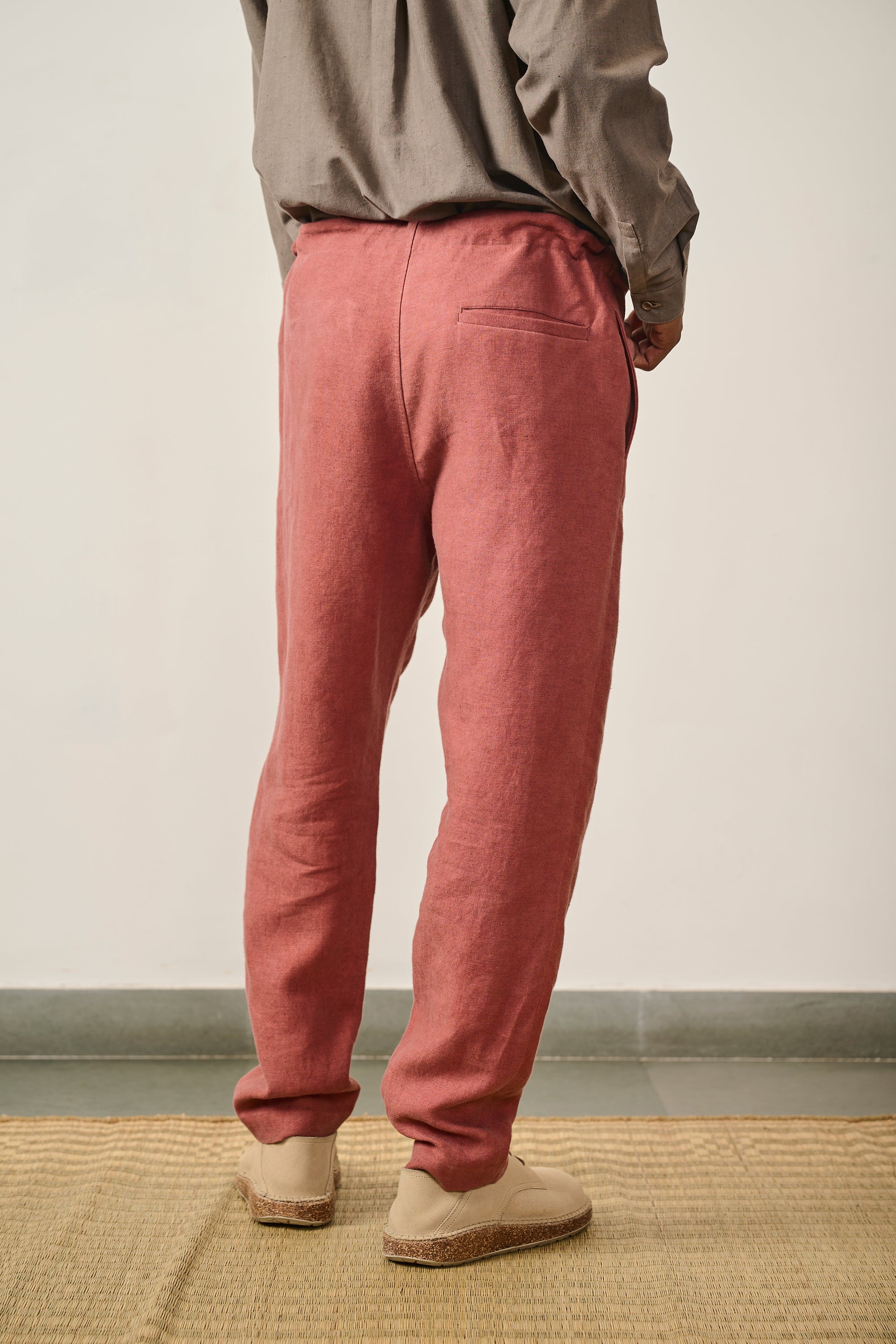 ROUGE PINK STRING PANTS