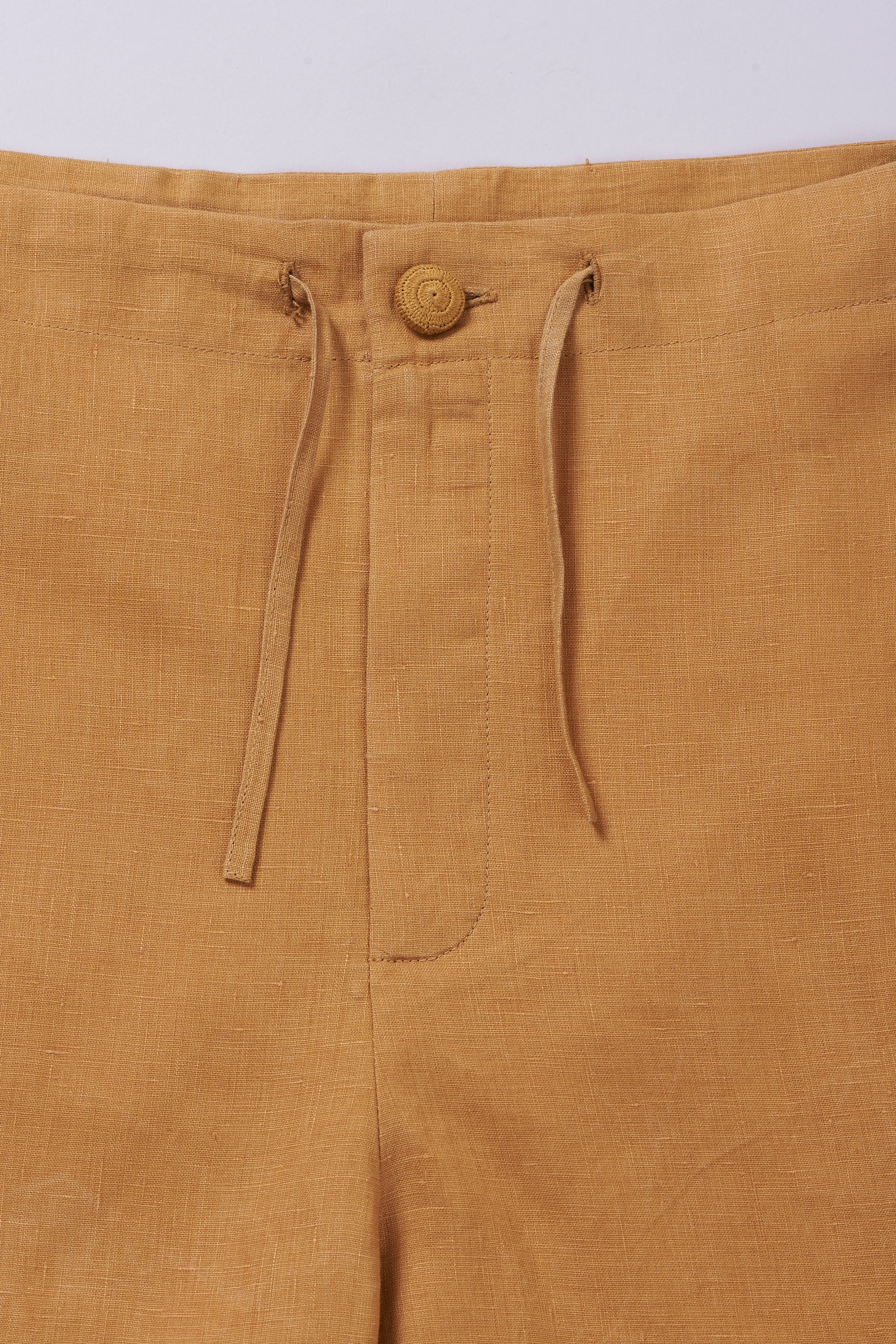 MUSTARD YELLOW STRING PANTS