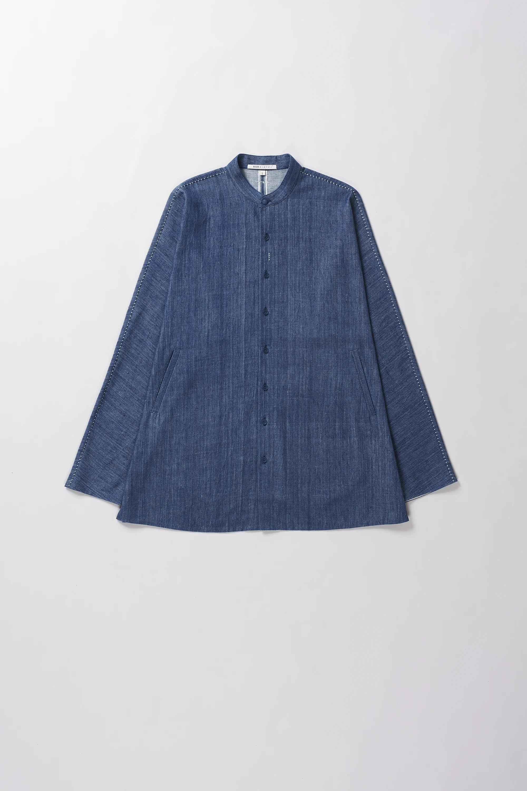 Medium Indigo Denim Shirt For Women