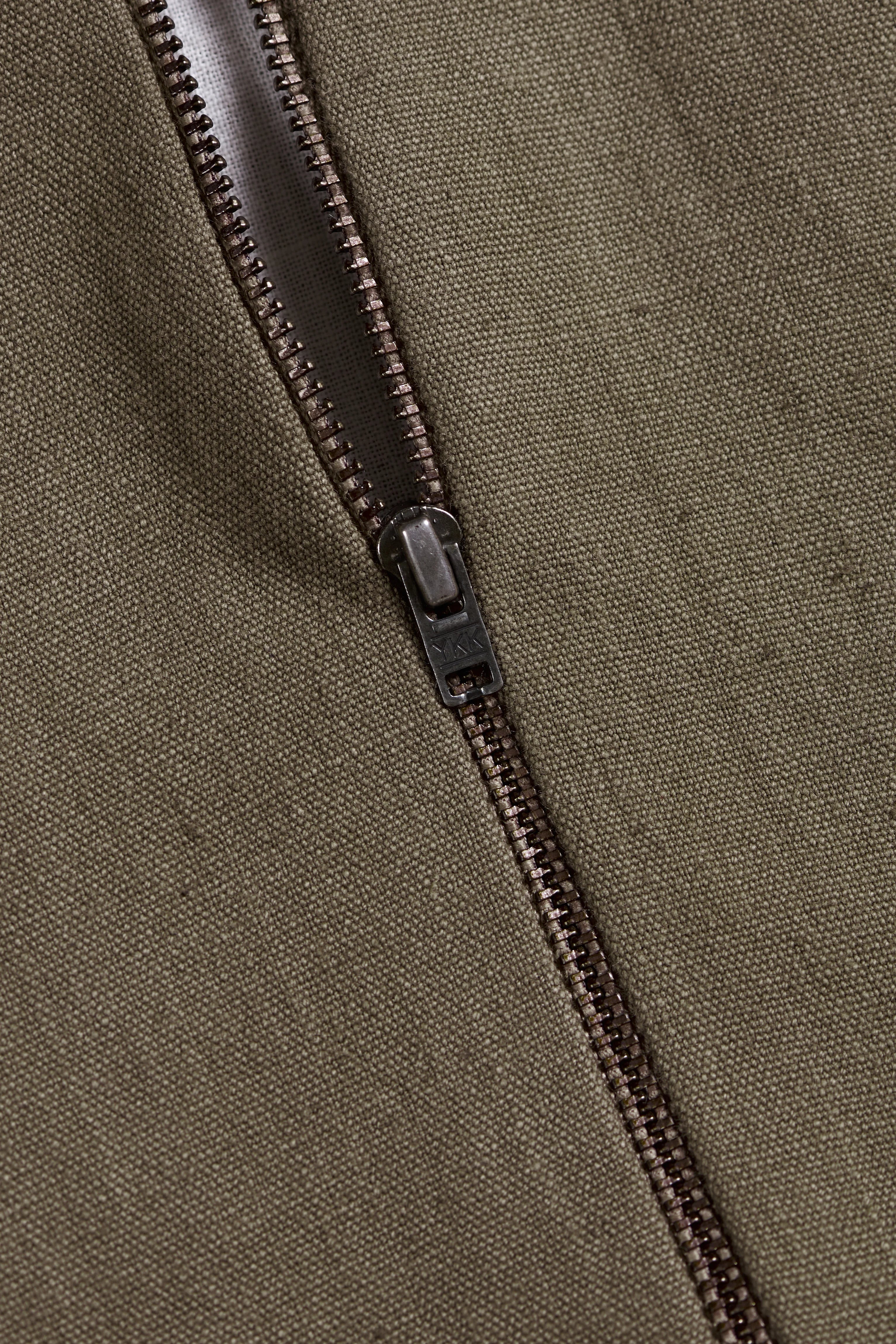 Bomber Jacket Cropped Khakhi Green
