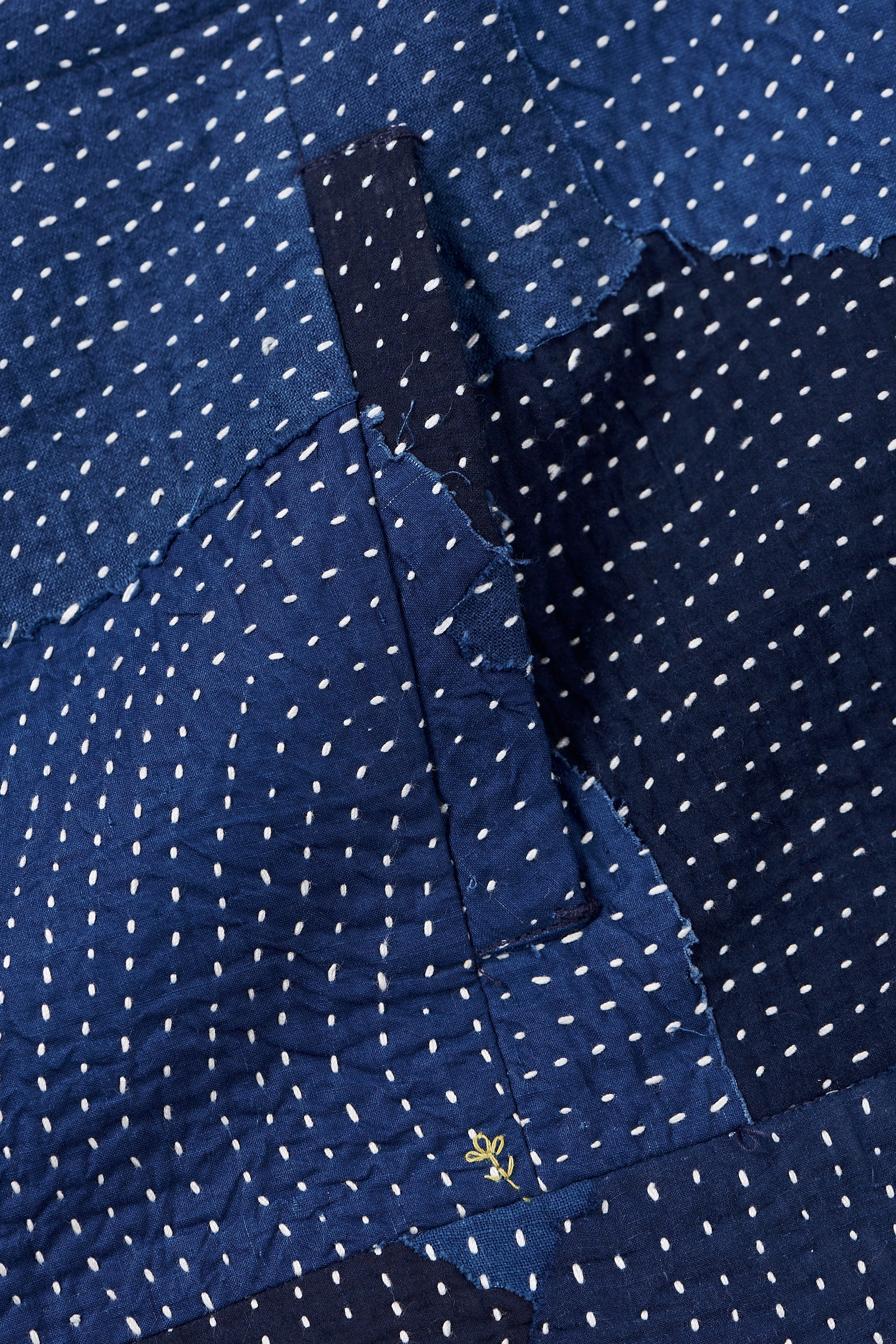 Kantha Patchwork Button Down Jacket