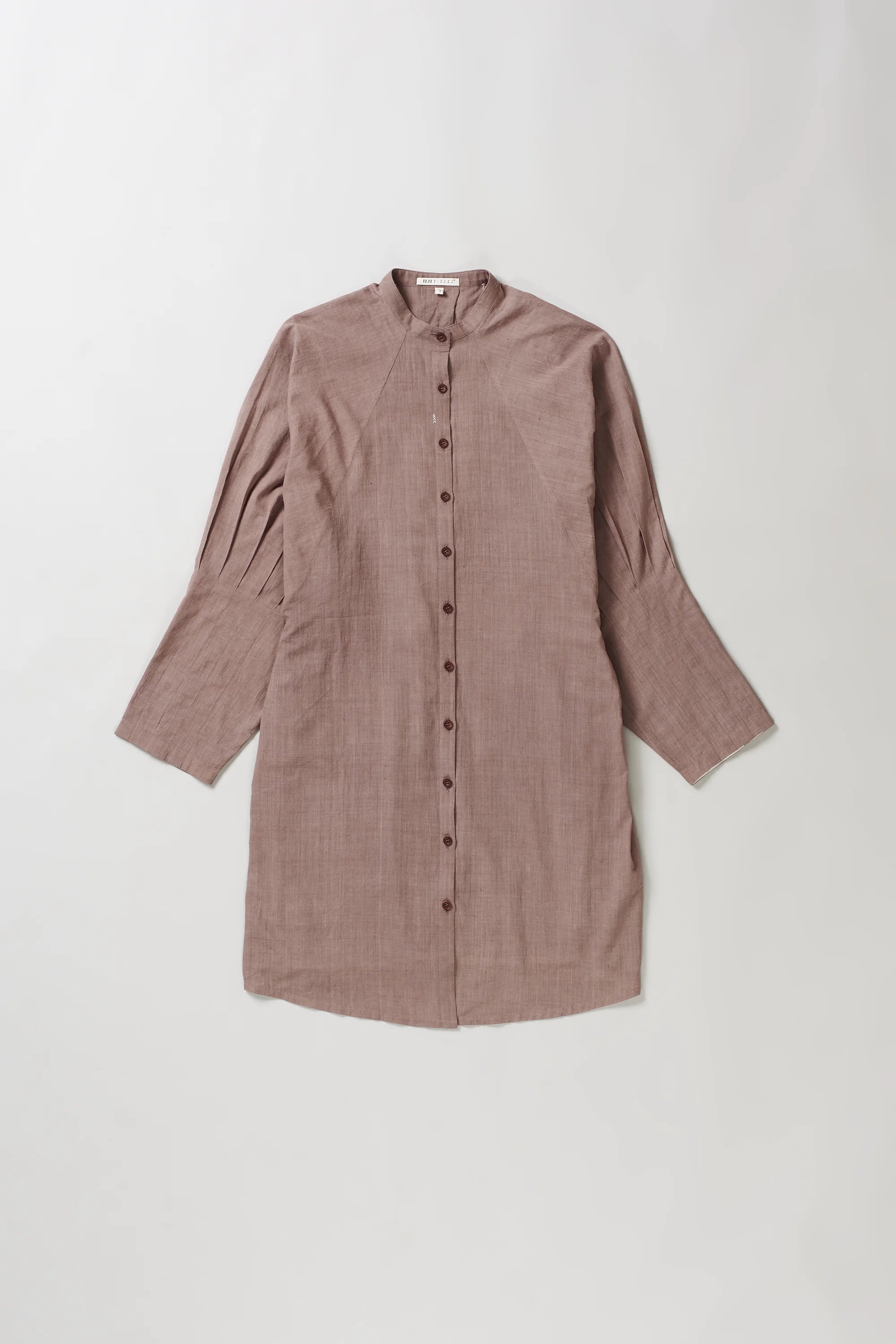 Front image of old rose cotton dress