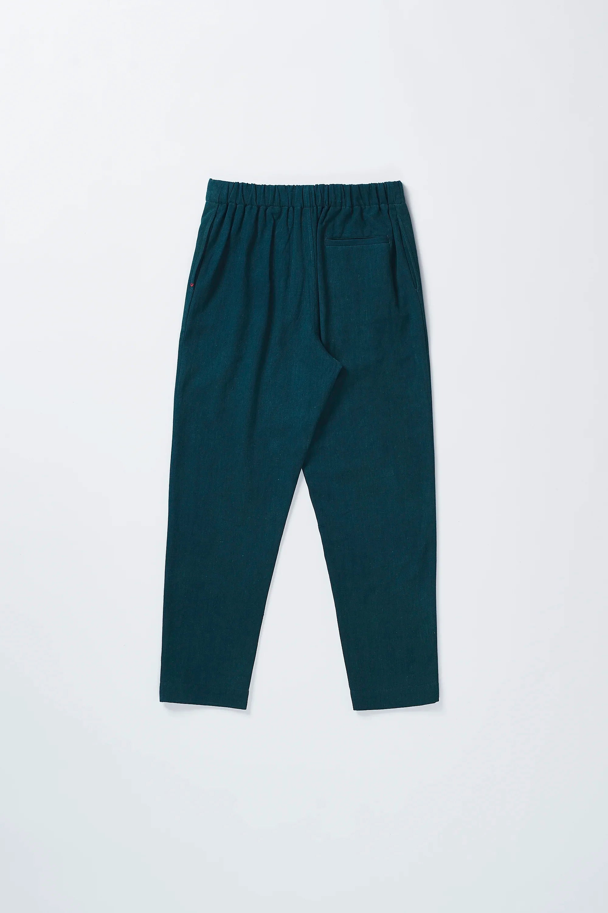 Tapered Fit Trousers Bottle Green