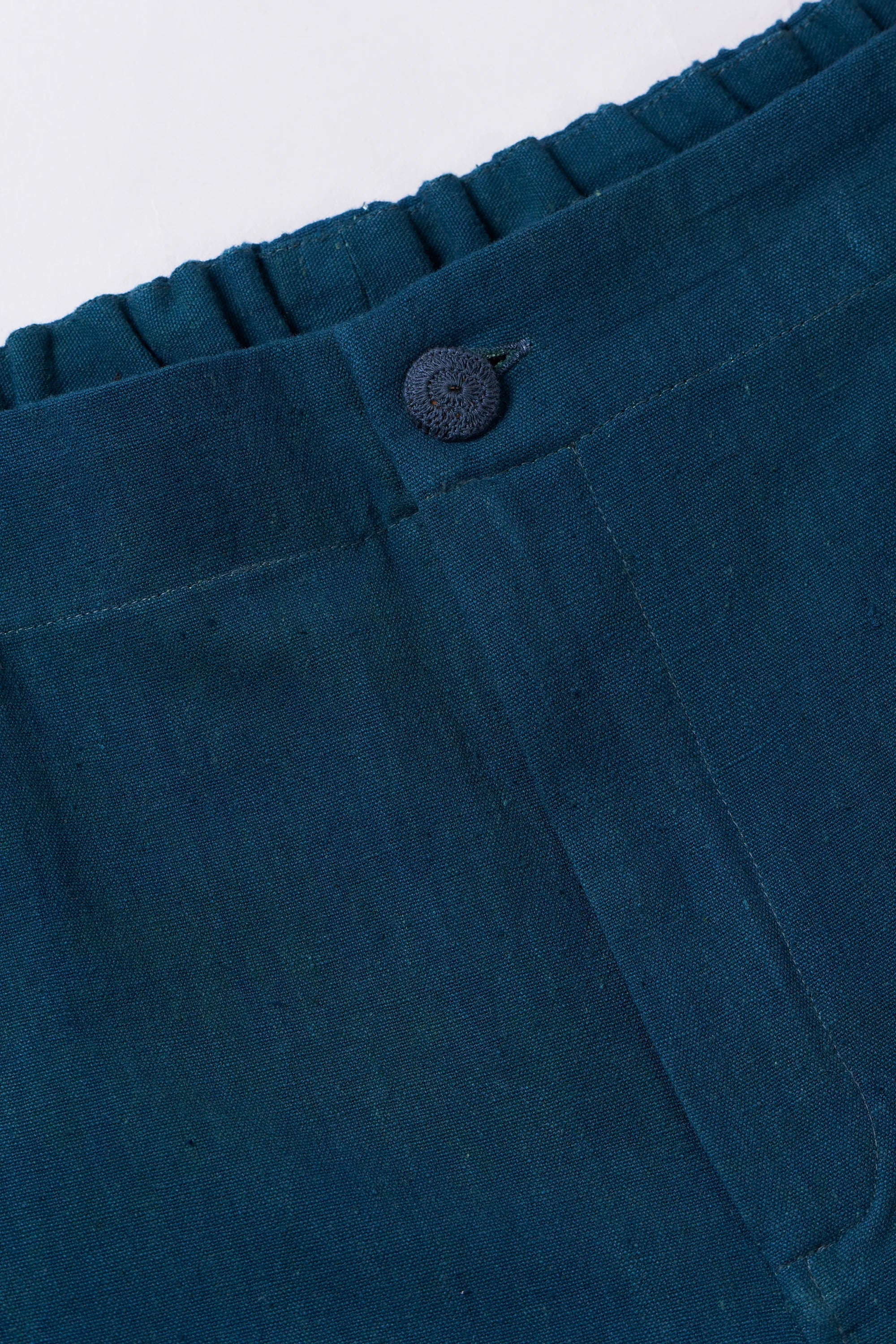 Bottle Green Tapered Fit Trousers