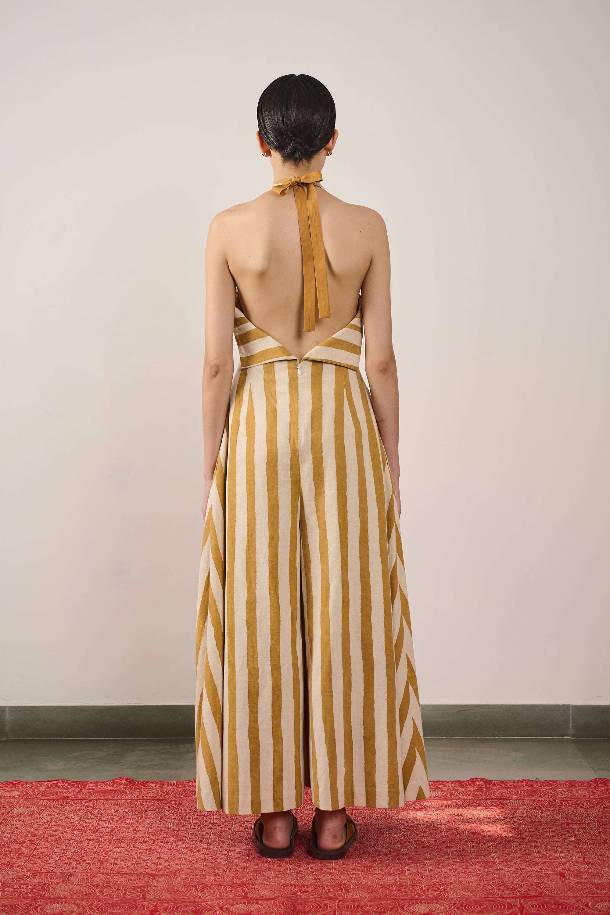 HALTER NECK JUMPSUIT