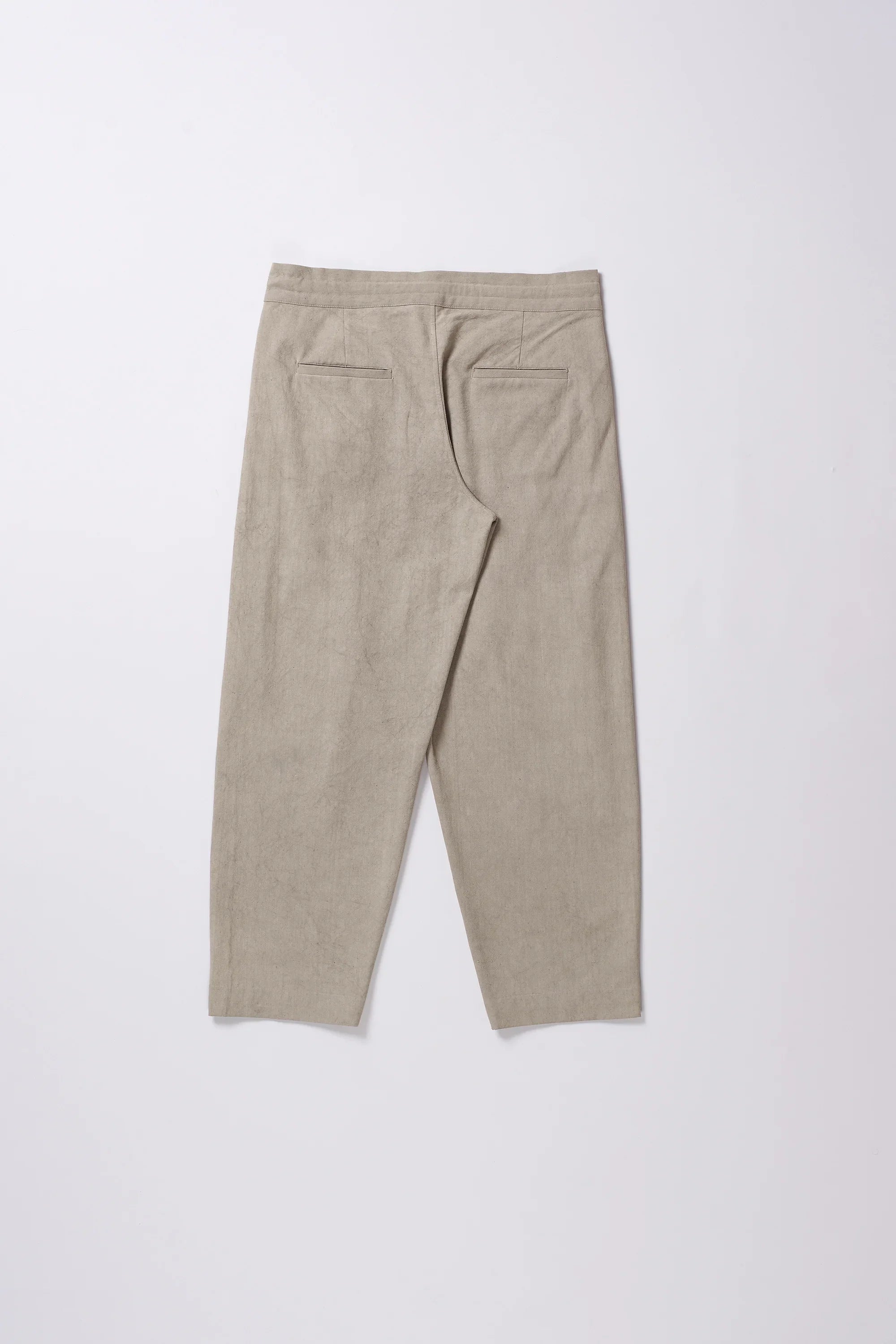 Smoke Handspun Organic Cotton Pant