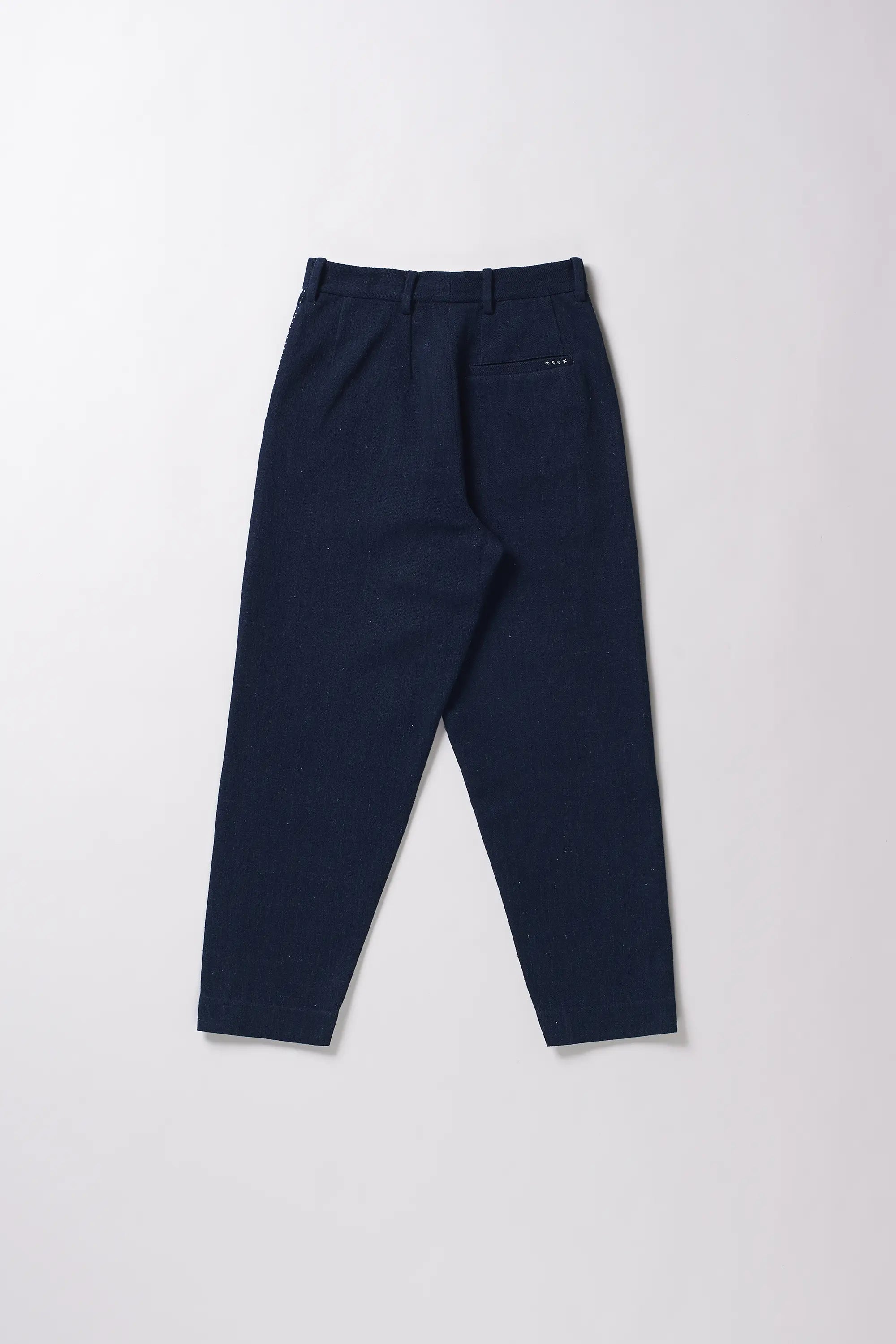 Indigo Denim Tapered Trousers