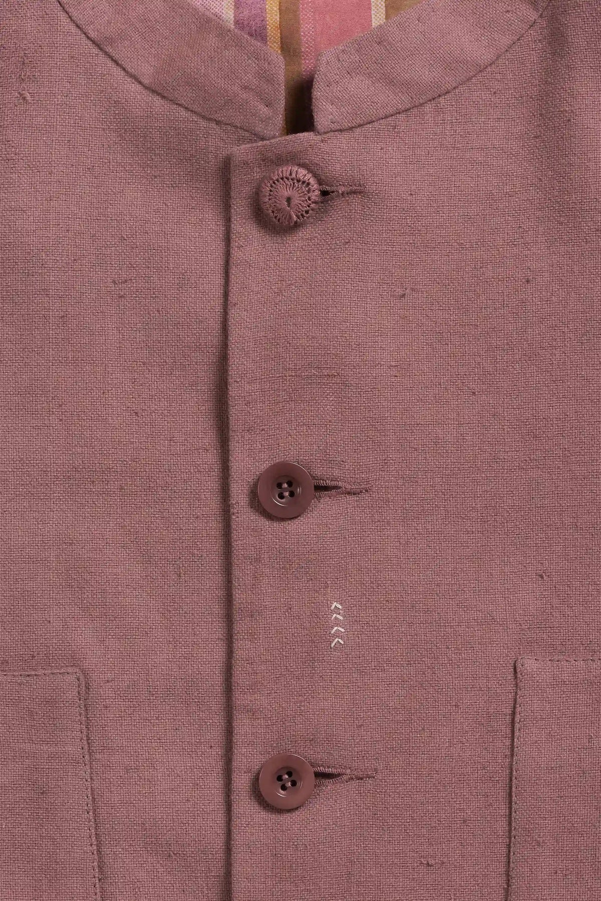 Dusky Mauve Relaxed Fit Vest