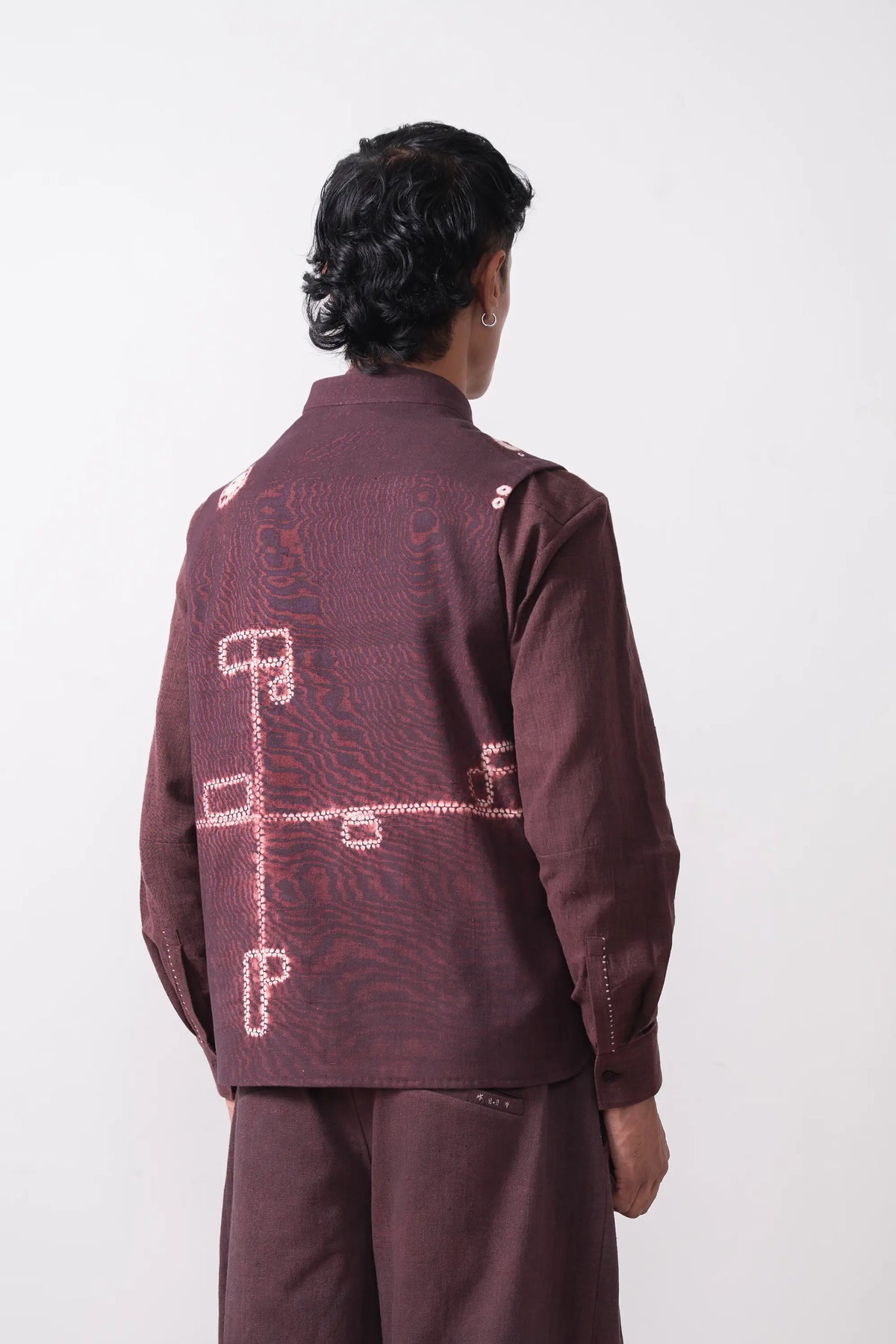 Jp Vest in Purple Red